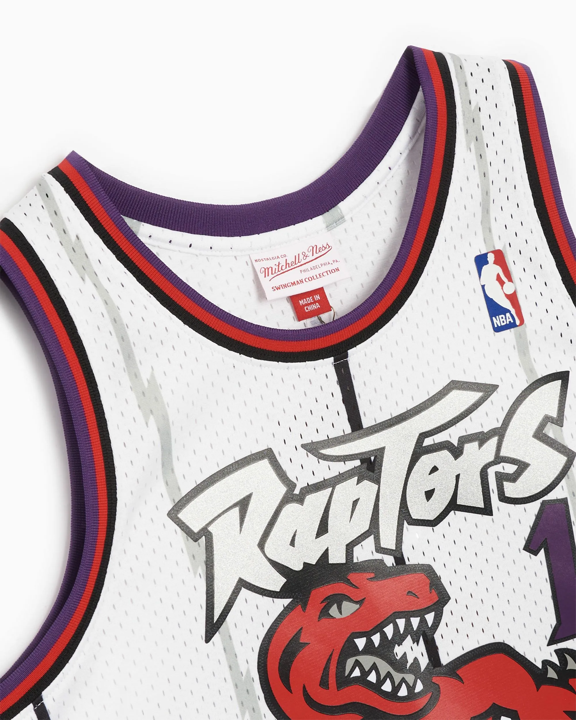Men's Mitchell & Ness Cream Team Color Swingman Jersey Raptors 1998 Vince Carter sold by Zulily product image thumbnail 3