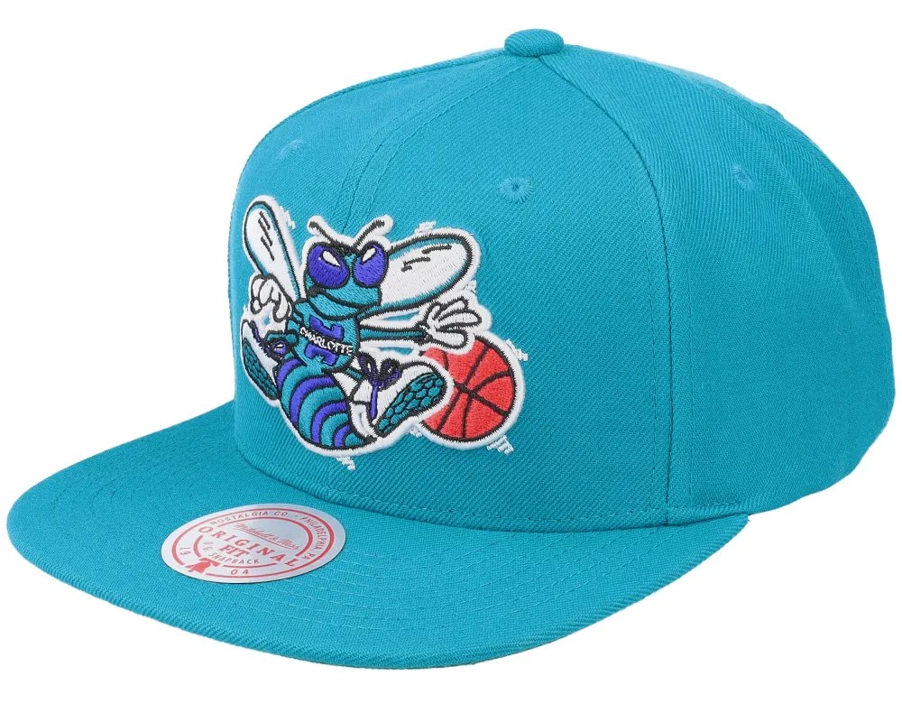 Men's Mitchell & Ness NBA Team Ground 2.0 Snapback Hwc Hornets sold by Zulily
