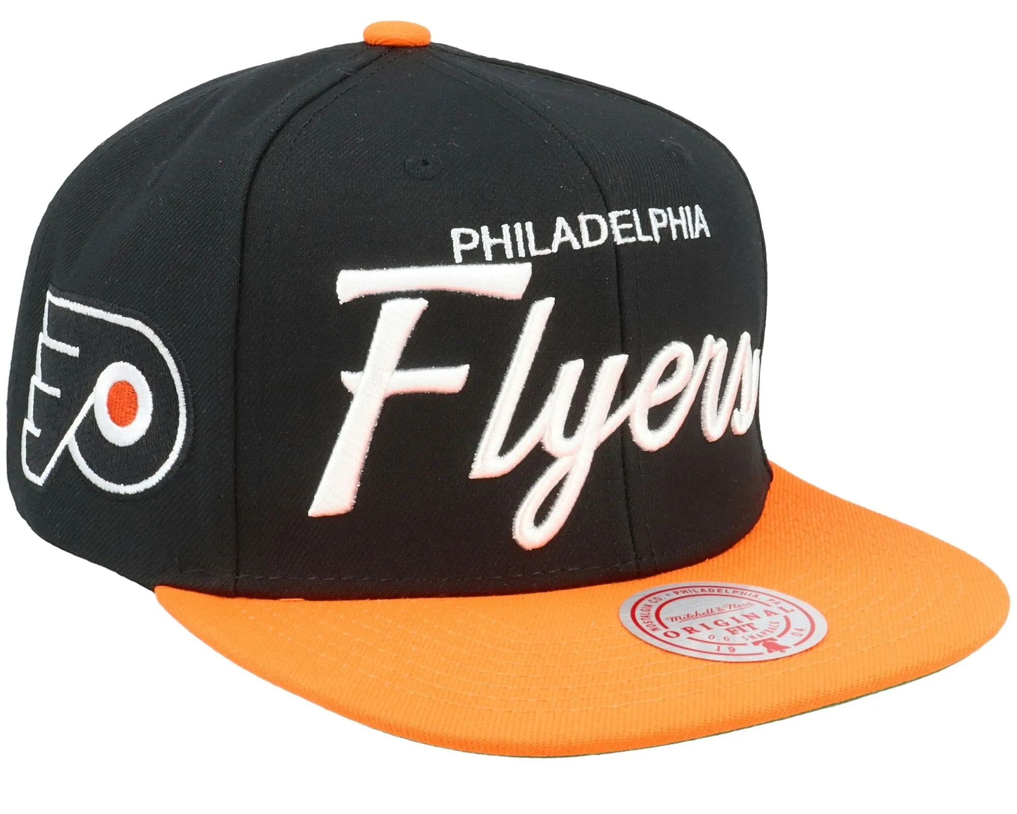 Men's Mitchell & Ness Nhl Vintage Script Snapback Flyers - Black sold by Zulily product image thumbnail 3