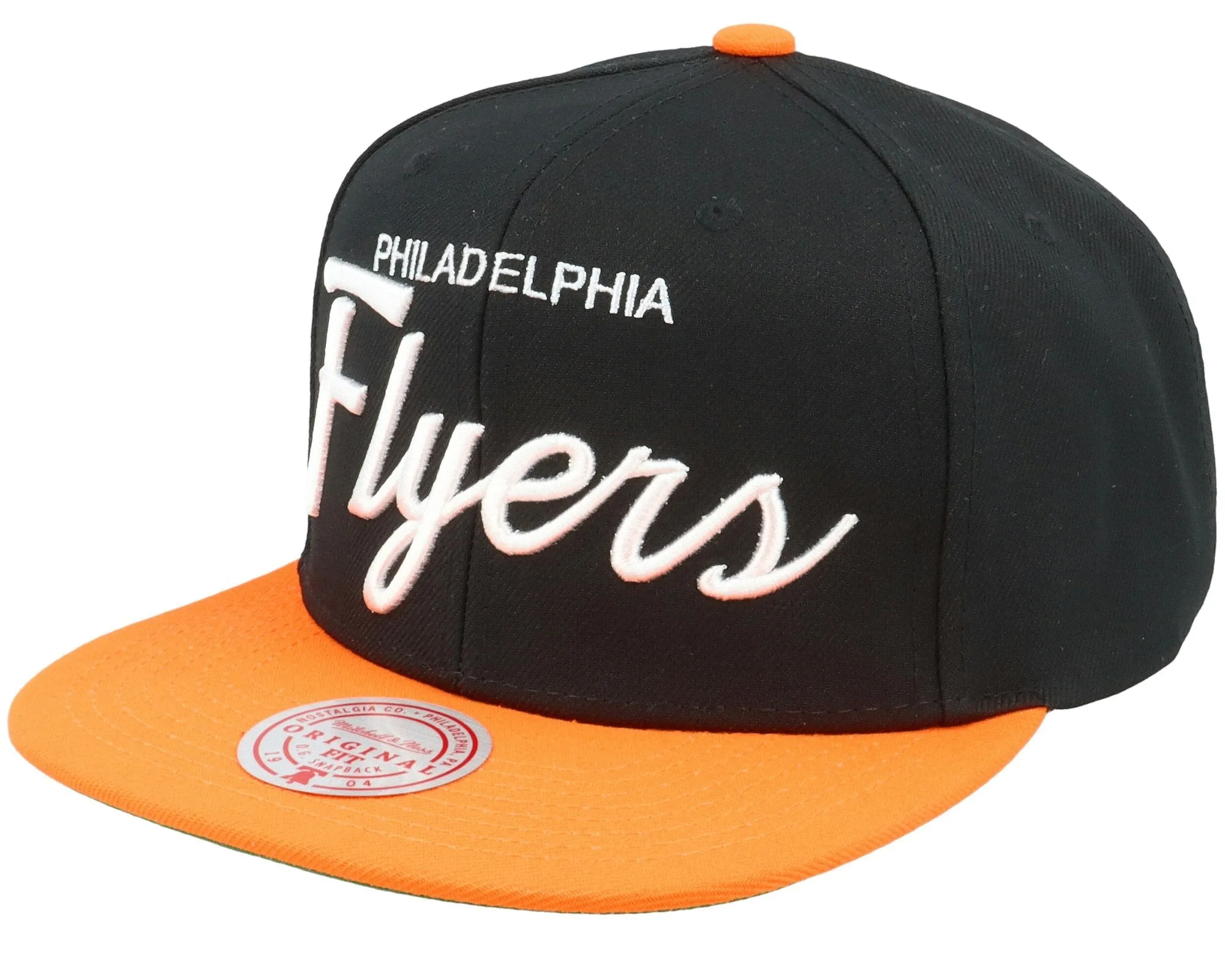 Men's Mitchell & Ness Nhl Vintage Script Snapback Flyers - Black sold by Zulily