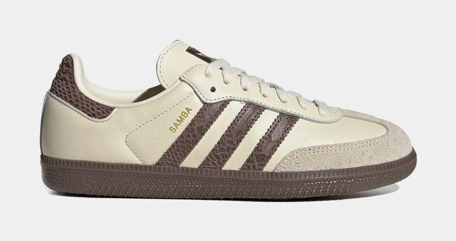 Women's adidas Samba Og Wmns 'Cream White Earth Strata Maroon' sold by Zulily