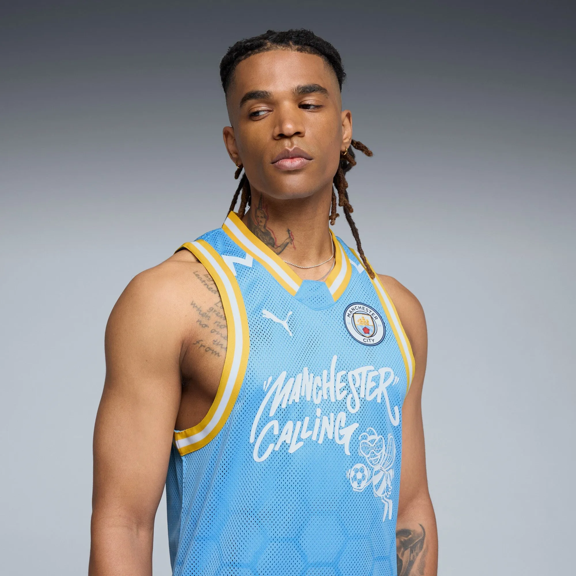 Men's Puma Cwc Hoops X Man City Jersey sold by Zulily product image thumbnail 3