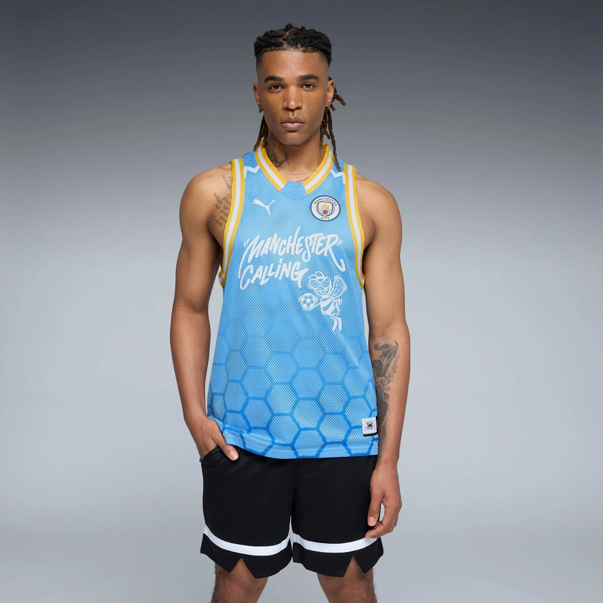 Men's Puma Cwc Hoops X Man City Jersey sold by Zulily product image thumbnail 2