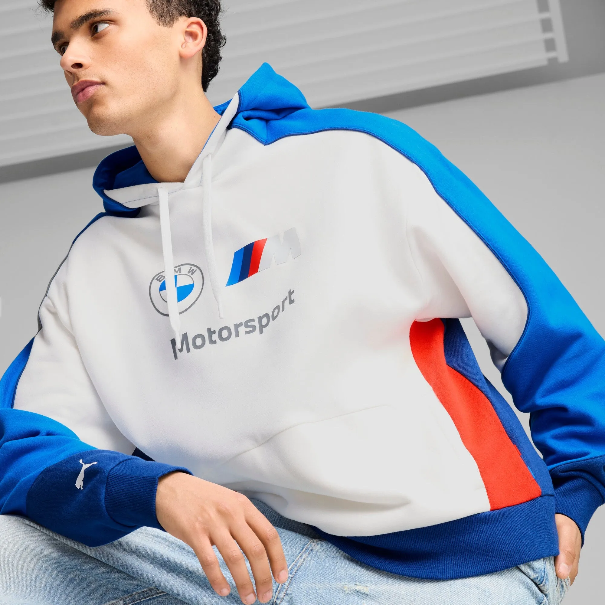 Men's Puma Bmw Mms Lifestyle Hoodie sold by Zulily product image thumbnail 4
