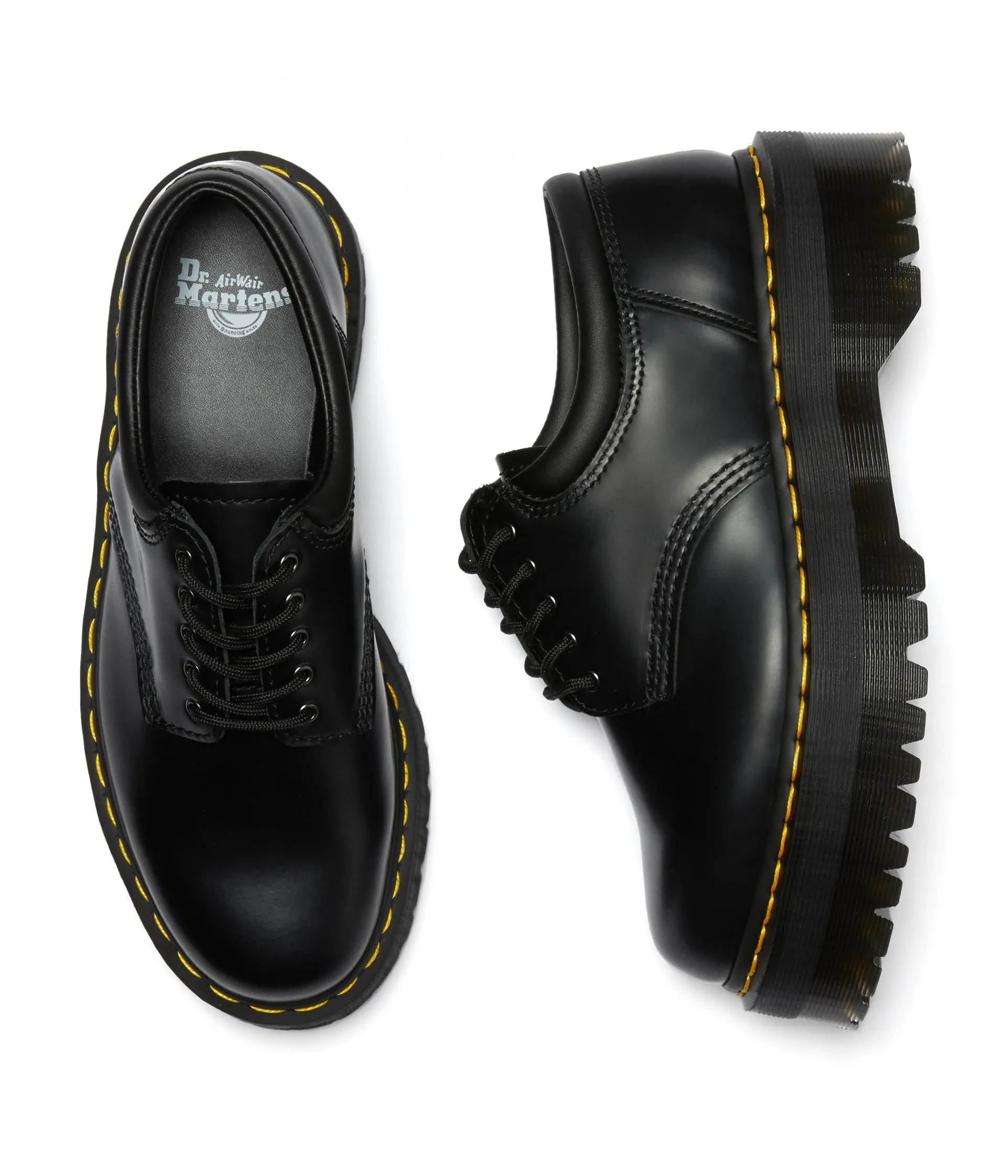 Unisex Dr. Martens 8053 Leather Platform Casual Shoes sold by Zulily product image thumbnail 3