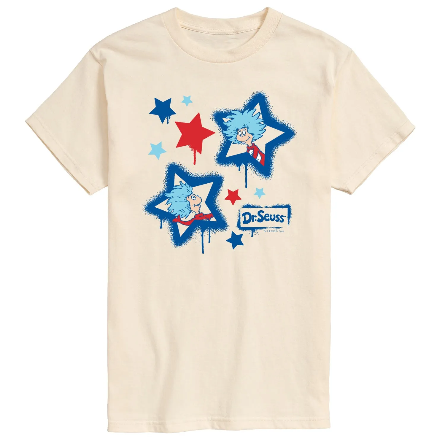 Dr. Seuss - Americana Things Streetwear - Men's Short Sleeve Graphic T-Shirt sold by Zulily product image thumbnail 3
