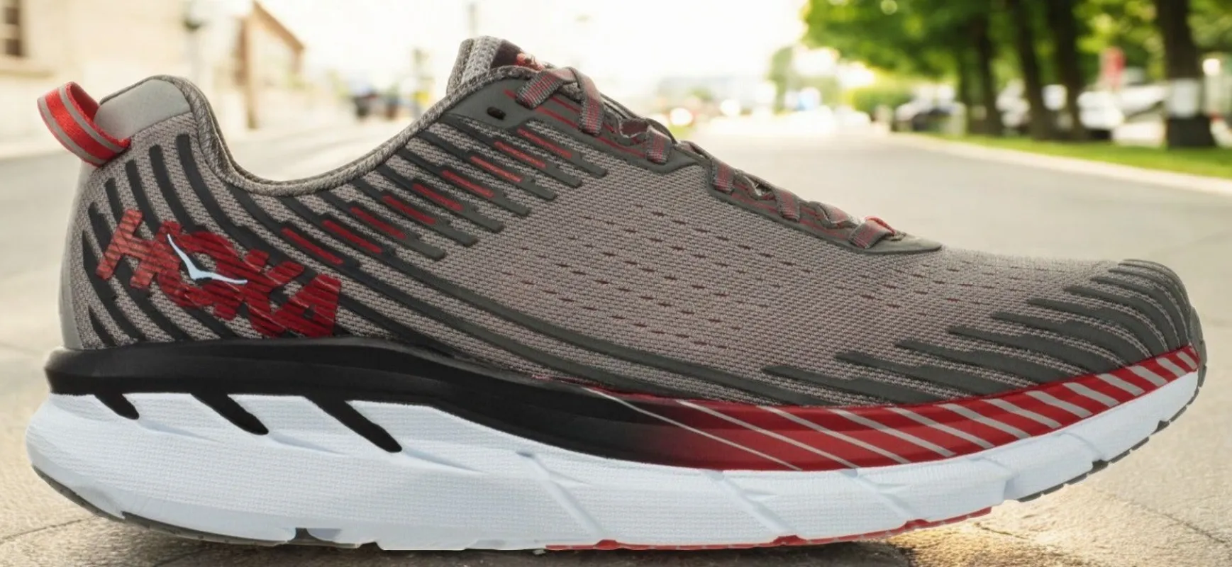 Men's Hoka One One Clifton 5 'Alloy' sold by Zulily