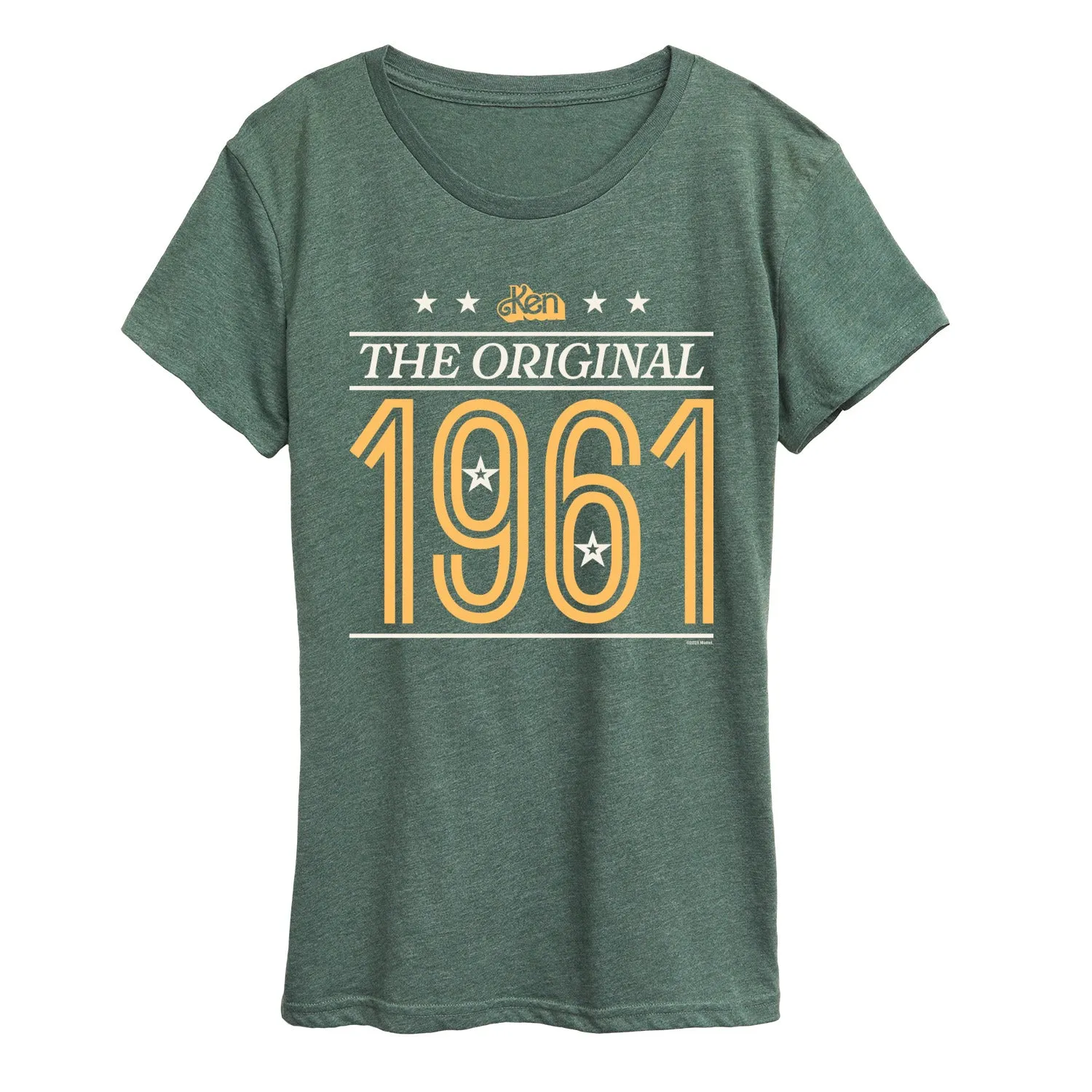 Barbie - Ken Collegiate Prep Alt - Women's Short Sleeve Graphic T-Shirt sold by Zulily product image thumbnail 4