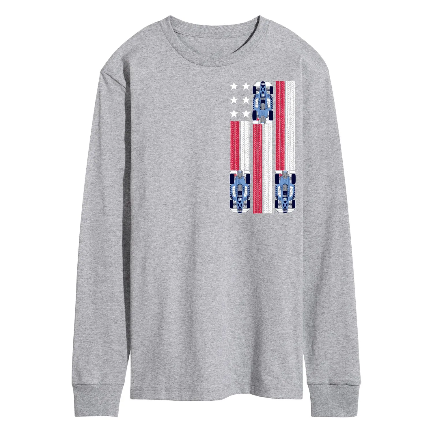 Hot Wheels - Racing Flag - Men's Long Sleeve Graphic T-Shirt sold by Zulily product image thumbnail 2