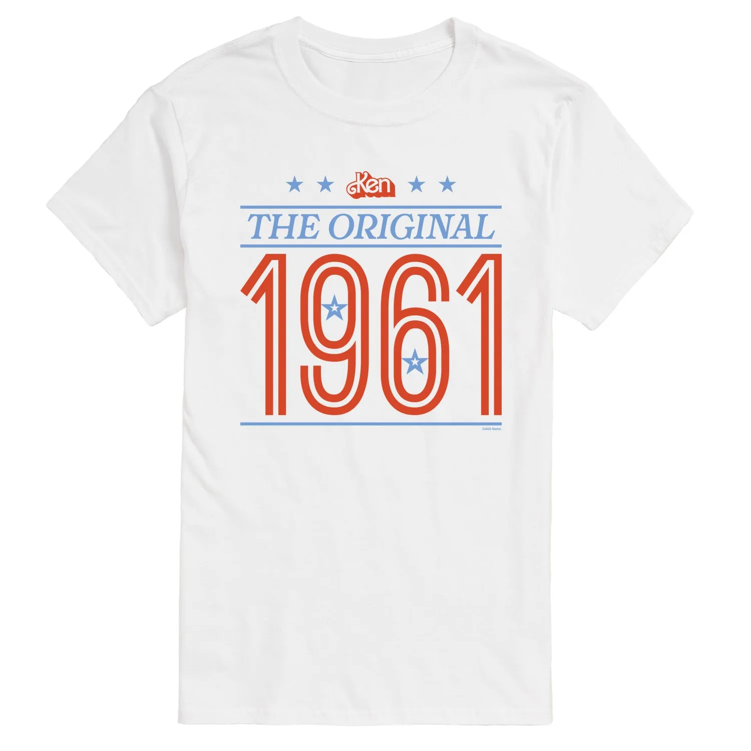 Barbie - Ken Collegiate Prep - Men's Short Sleeve Graphic T-Shirt sold by Zulily