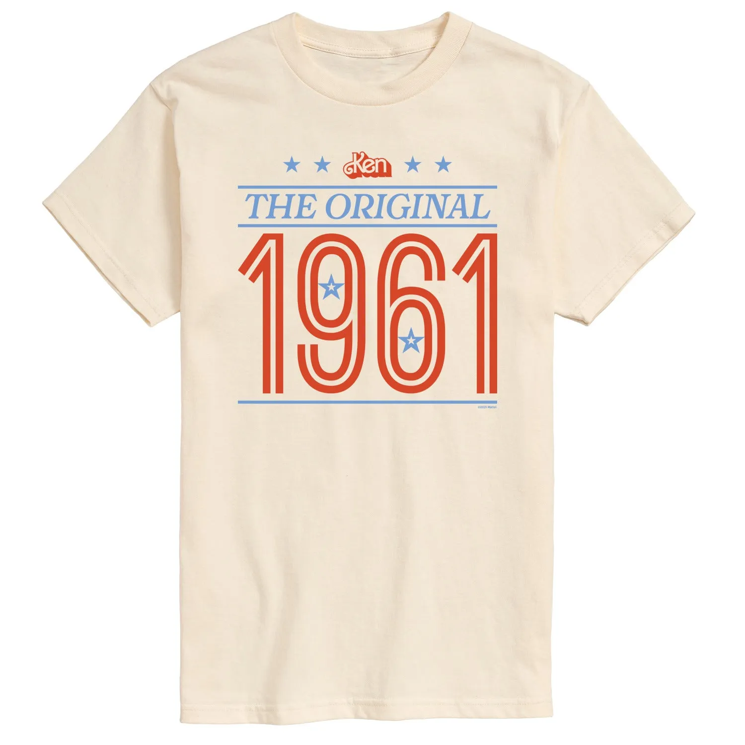 Barbie - Ken Collegiate Prep - Men's Short Sleeve Graphic T-Shirt sold by Zulily product image thumbnail 3