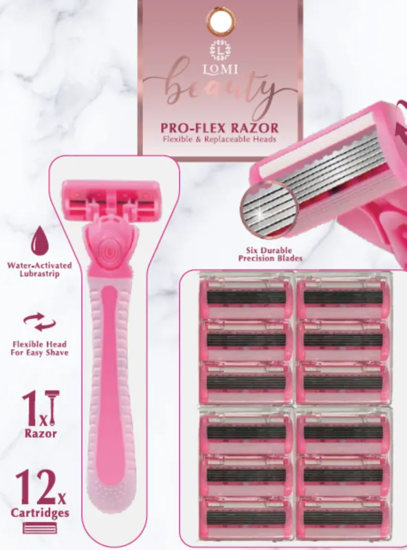 Lomi 12 Pack Lady Shavers sold by Zulily