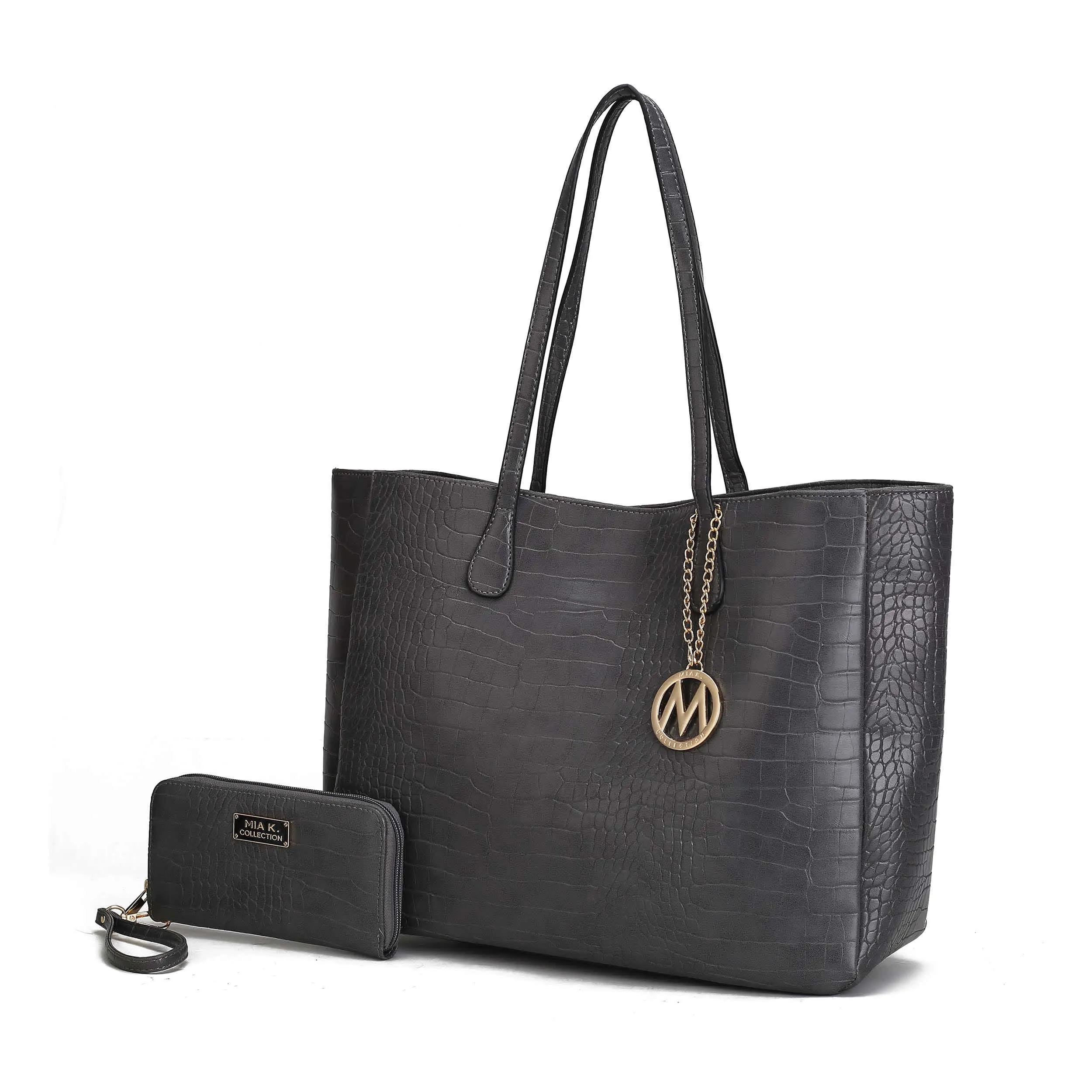 MKF Collection By Mia K. Sadie Oversized Tote & Wallet Set sold by Zulily product image thumbnail 3