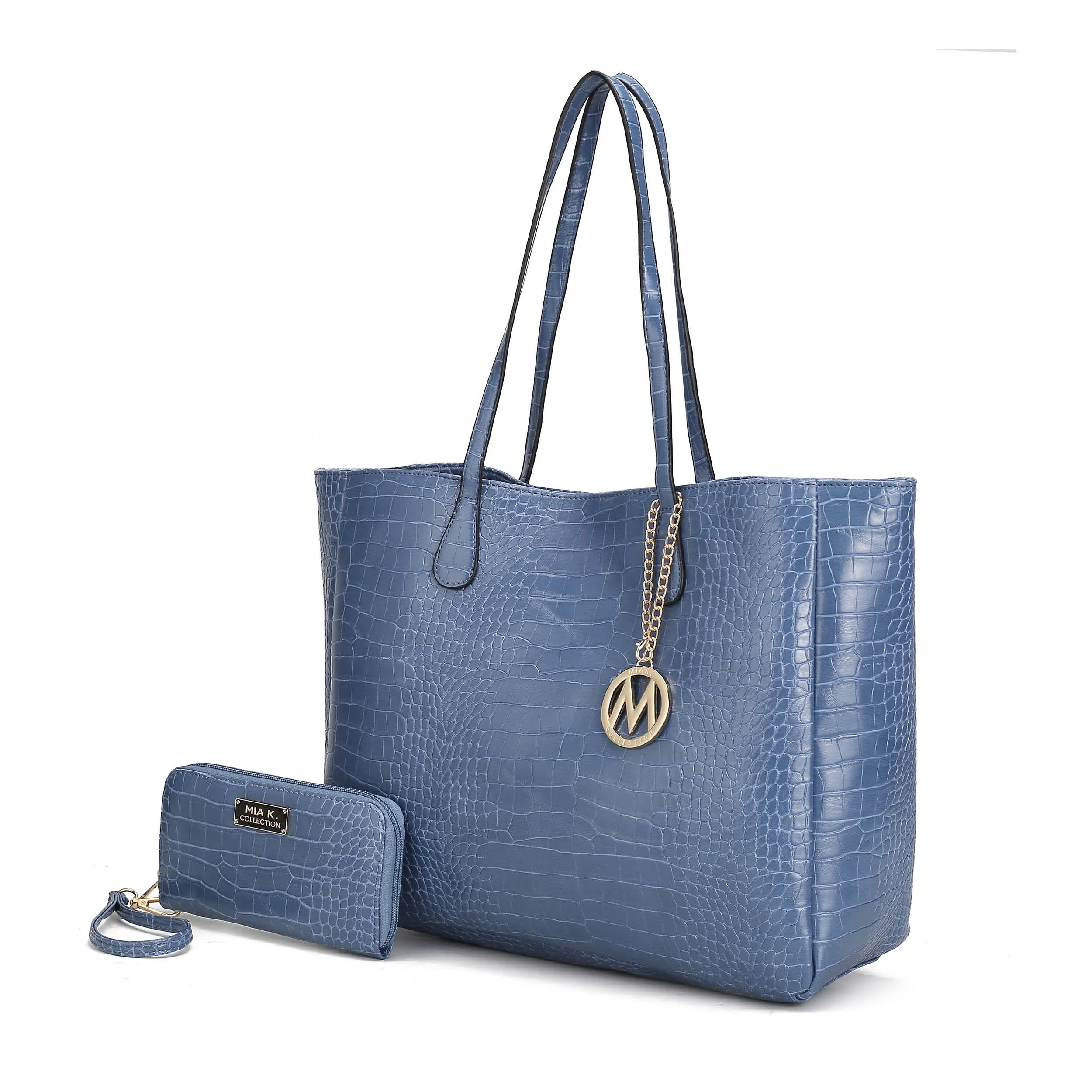 MKF Collection By Mia K. Sadie Oversized Tote & Wallet Set sold by Zulily product image thumbnail 4