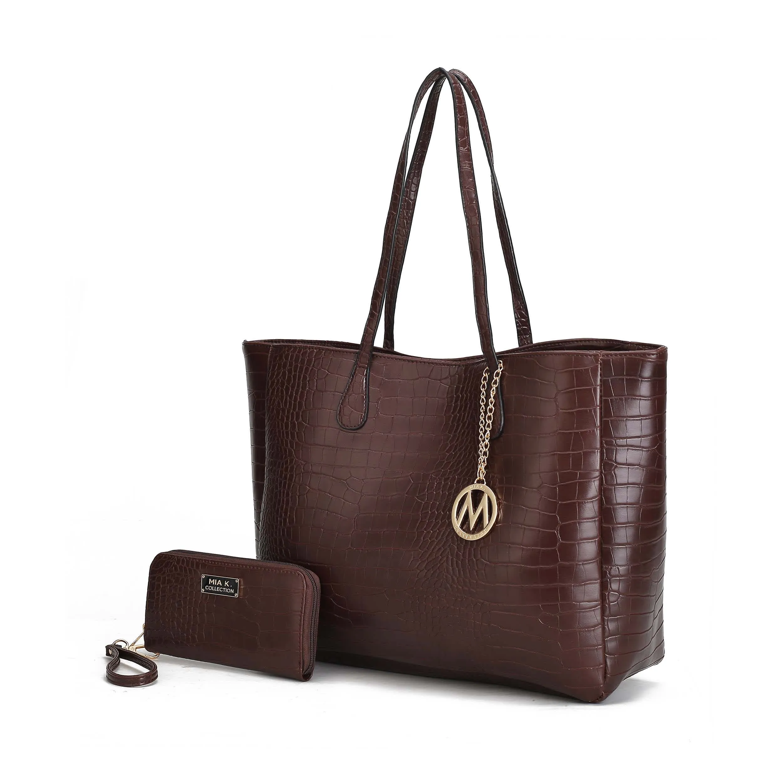 MKF Collection By Mia K. Sadie Oversized Tote & Wallet Set sold by Zulily product image thumbnail 2