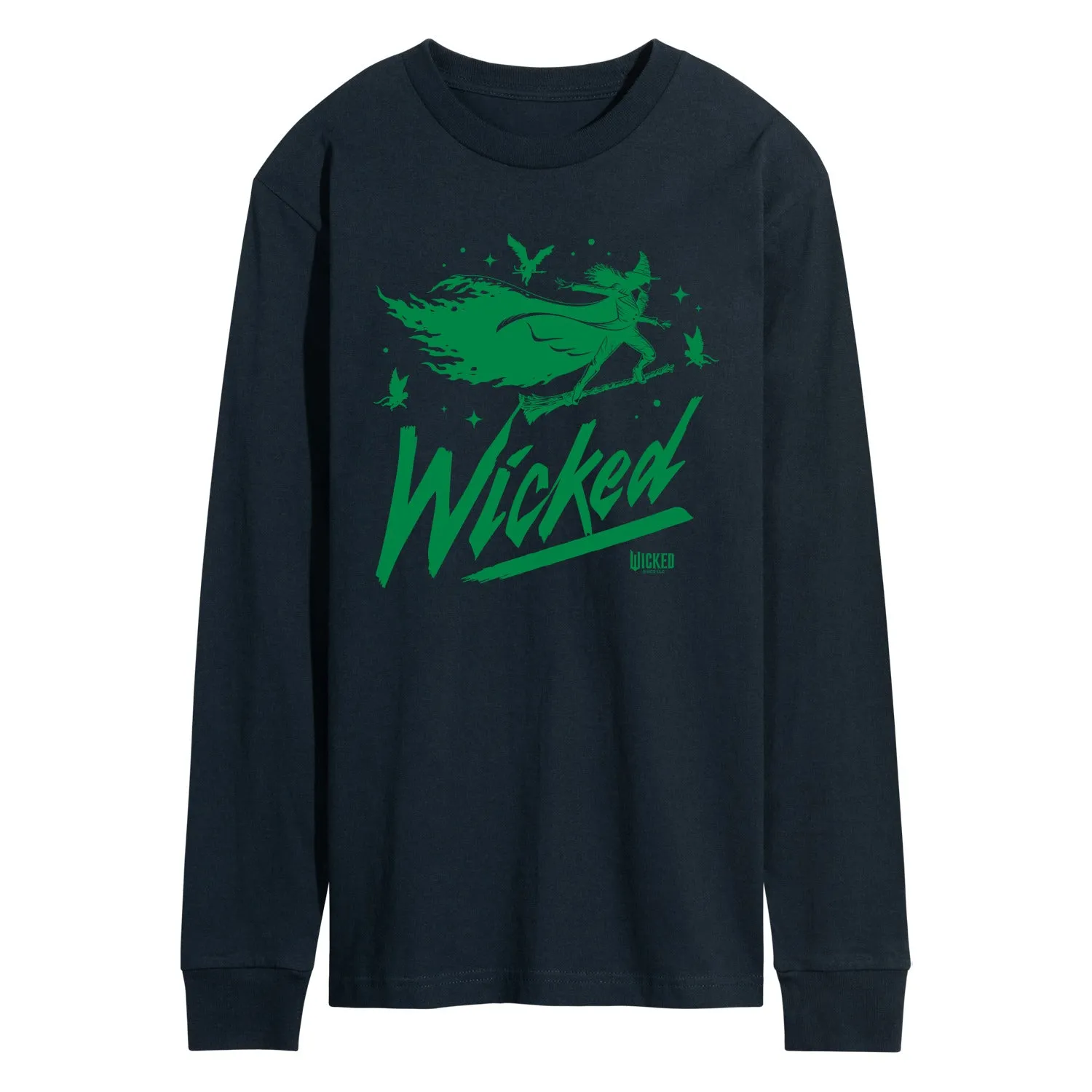 Wicked - Sketch Elphaba - Men's Long Sleeve Graphic T-Shirt sold by Zulily product image thumbnail 3