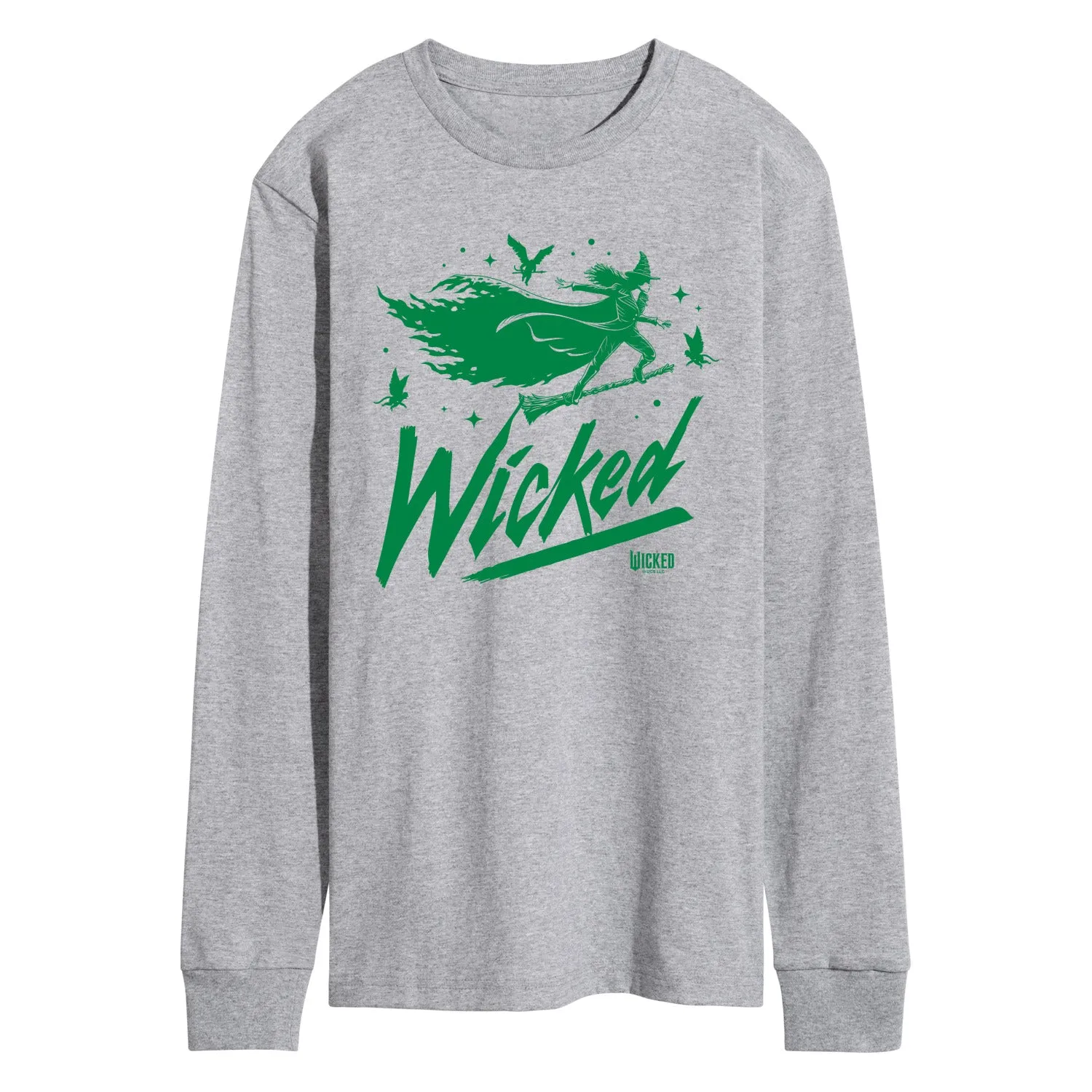 Wicked - Sketch Elphaba - Men's Long Sleeve Graphic T-Shirt sold by Zulily