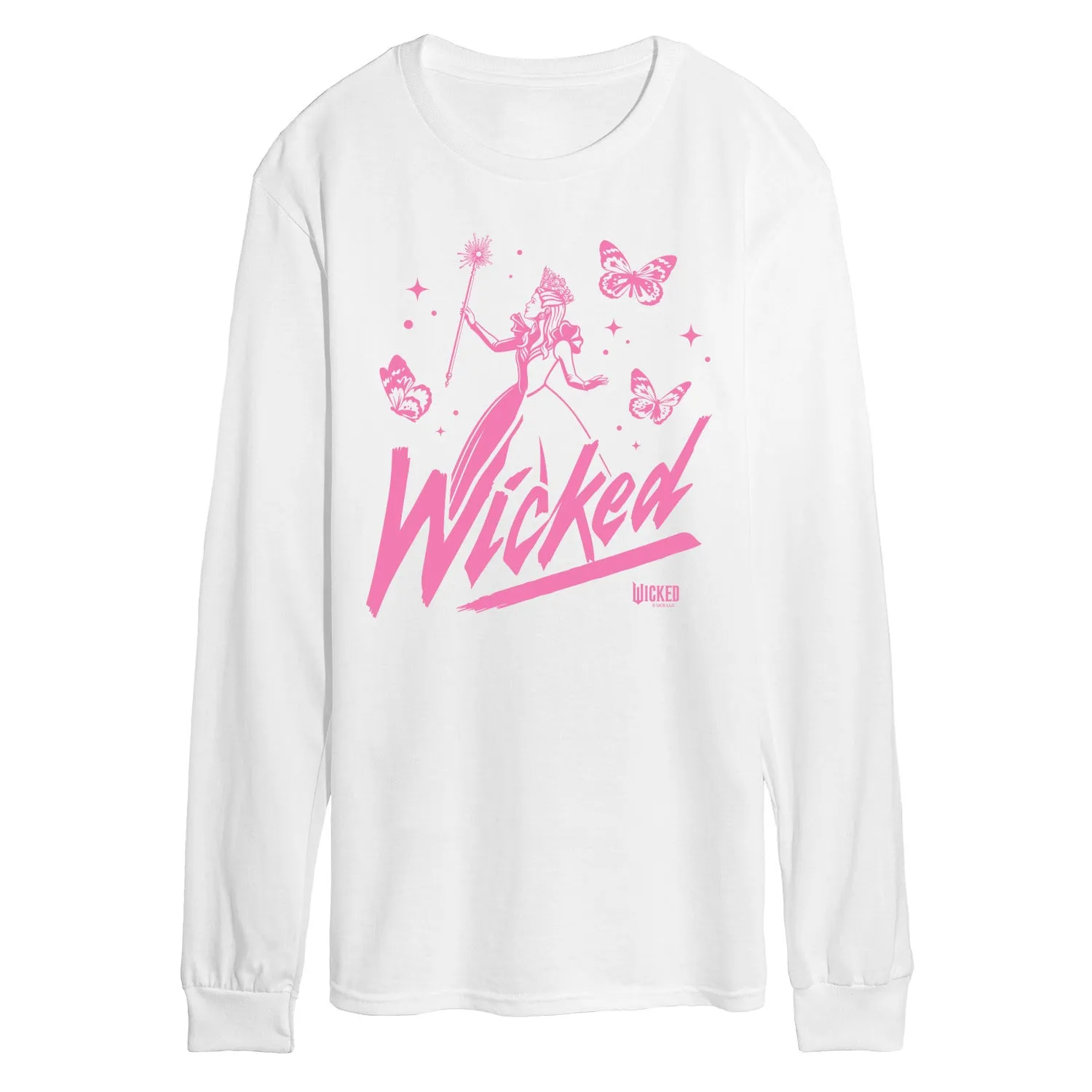 Wicked - Sketch Glinda - Men's Long Sleeve Graphic T-Shirt sold by Zulily