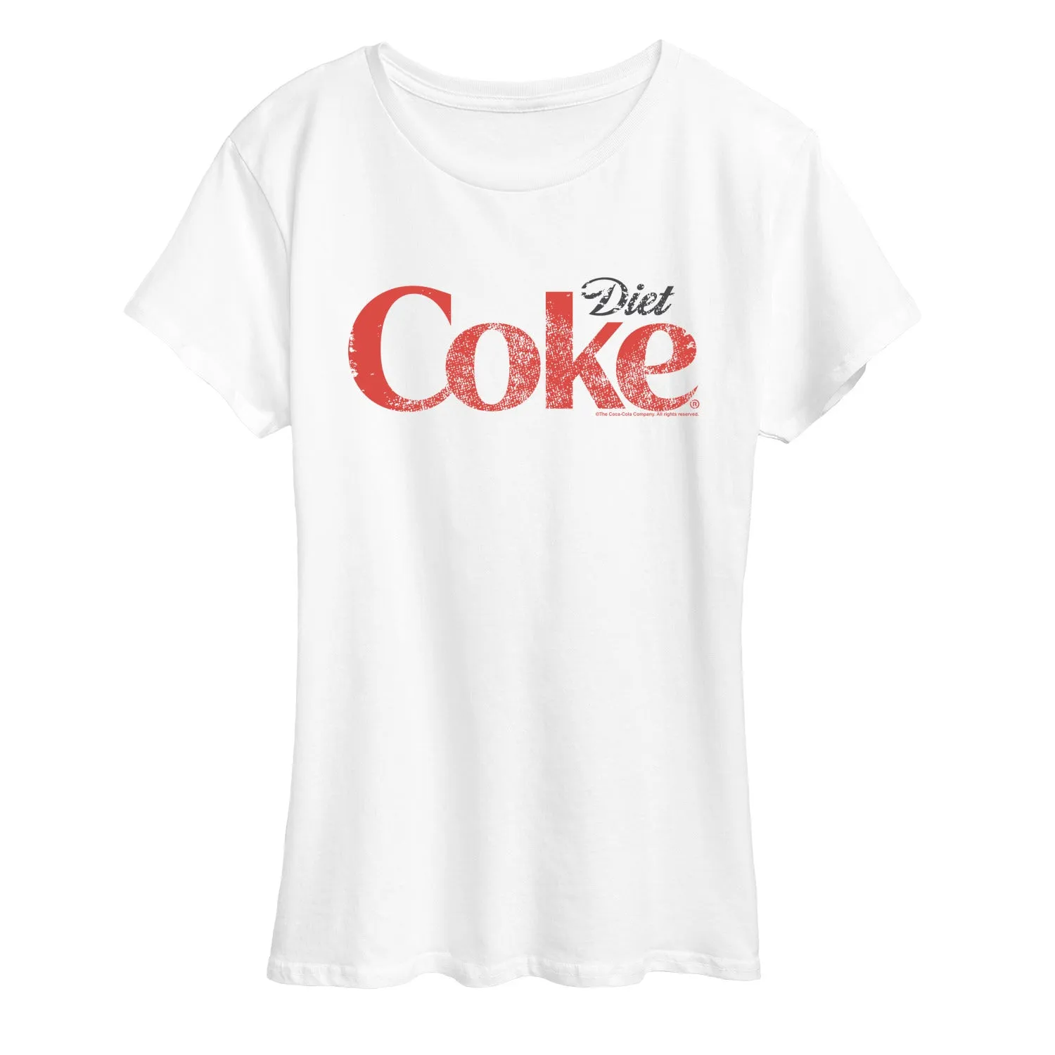 Coca-Cola - Diet Coke Logo - Women's Short Sleeve Graphic T-Shirt sold by Zulily product image thumbnail 3