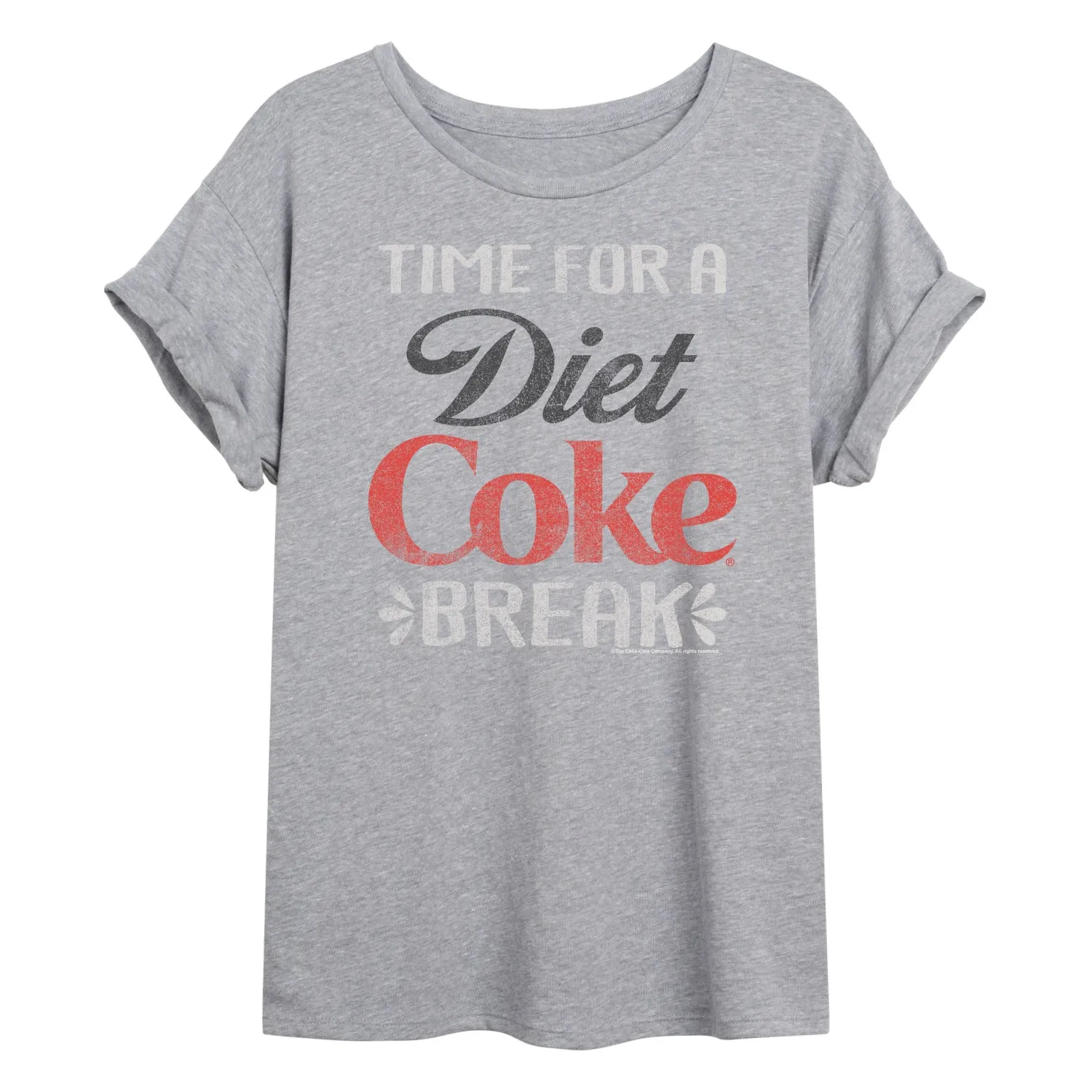Coca-Cola - Diet Coke Break - Women's Oversized Graphic T-Shirt sold by Zulily