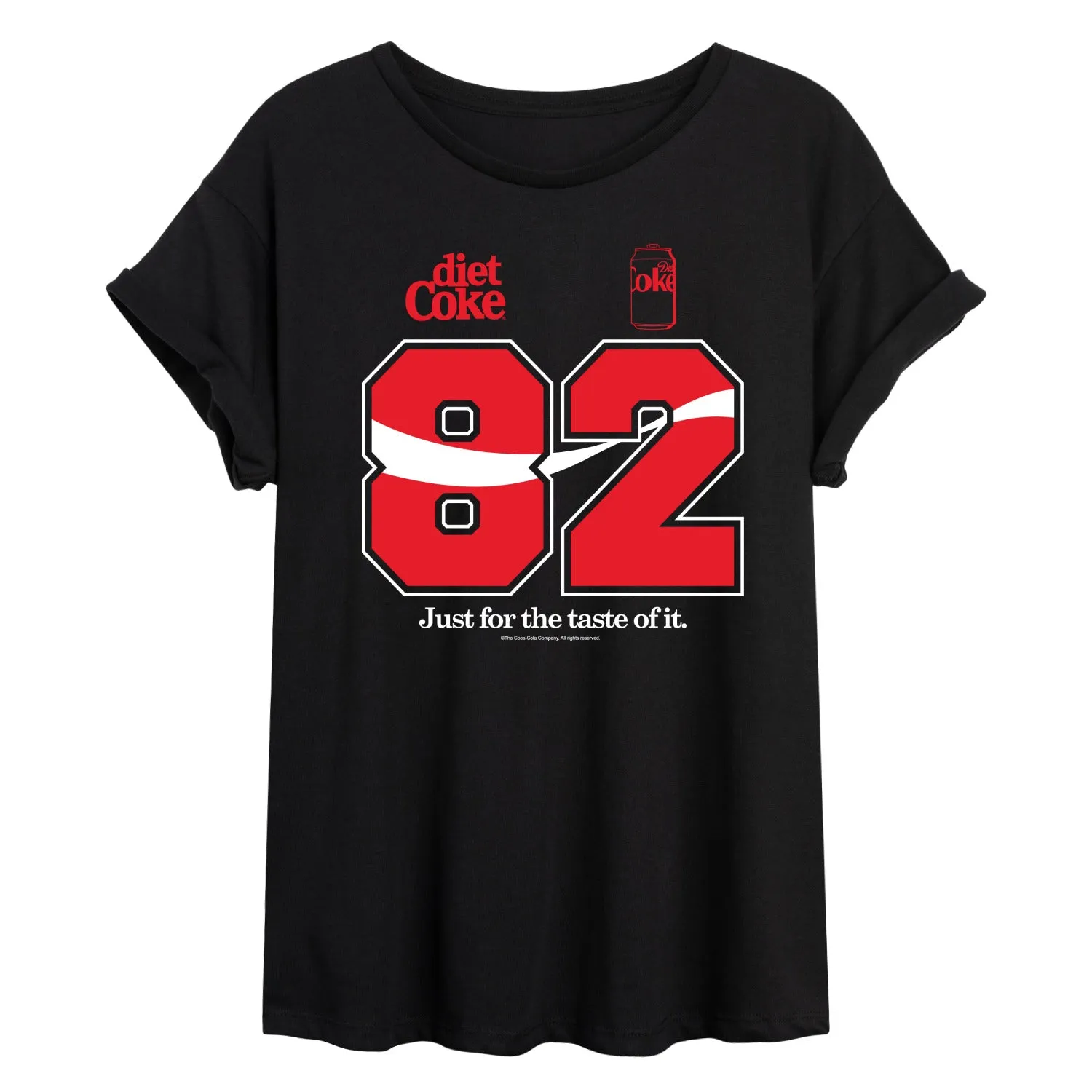 Coca-Cola - Diet Coke Jersey - Women's Oversized Graphic T-Shirt sold by Zulily