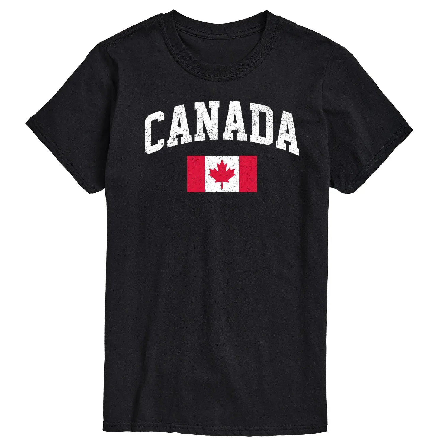 Instant Message - Canada Flag - Men's Short Sleeve Graphic T-Shirt sold by Zulily product image thumbnail 3