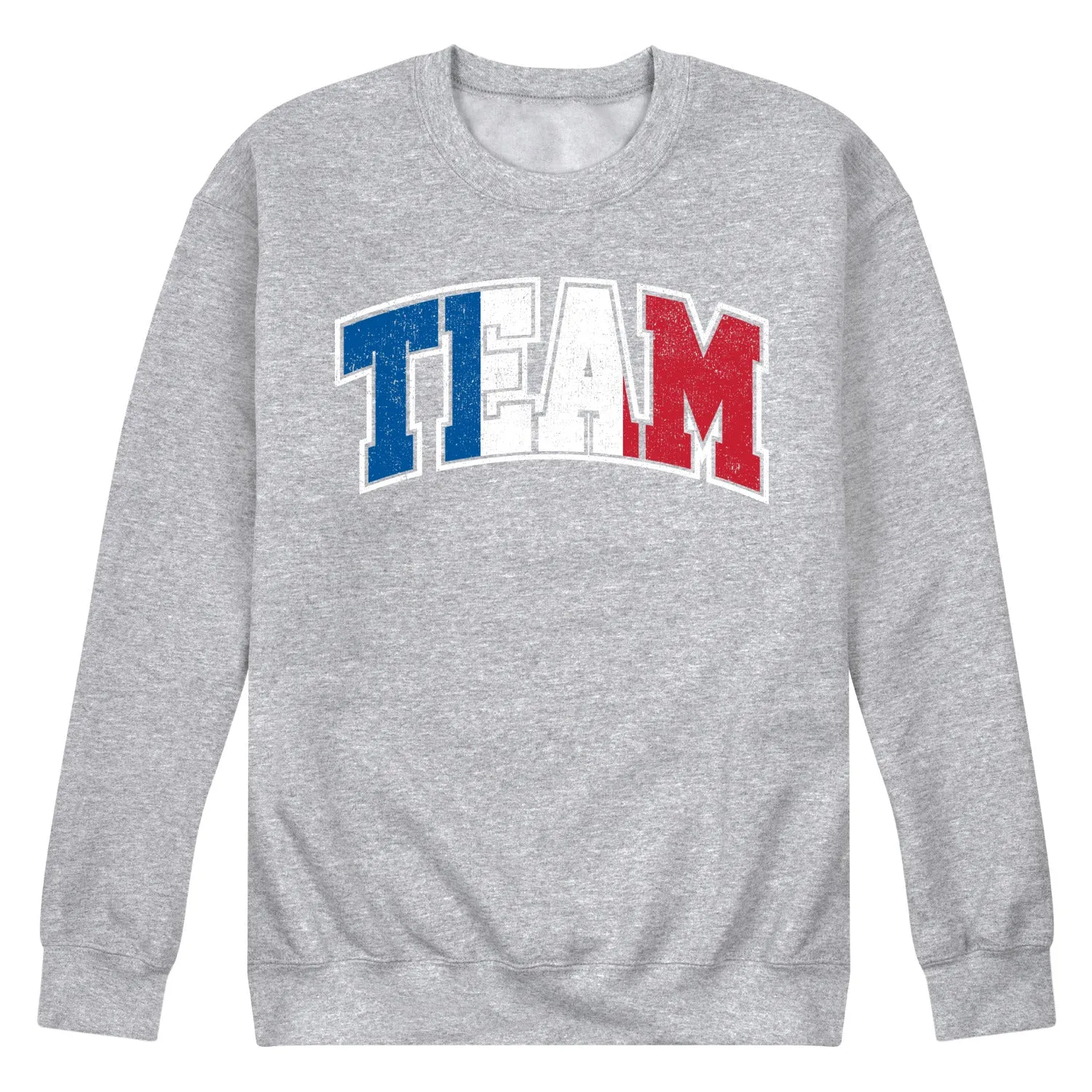 Instant Message - Team France - Men's Crew Neck Fleece Pullover sold by Zulily product image thumbnail 2