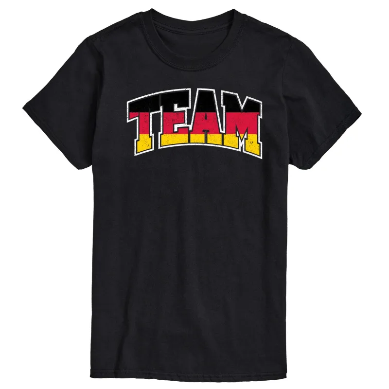Instant Message - Team Germany - Men's Short Sleeve Graphic T-Shirt sold by Zulily