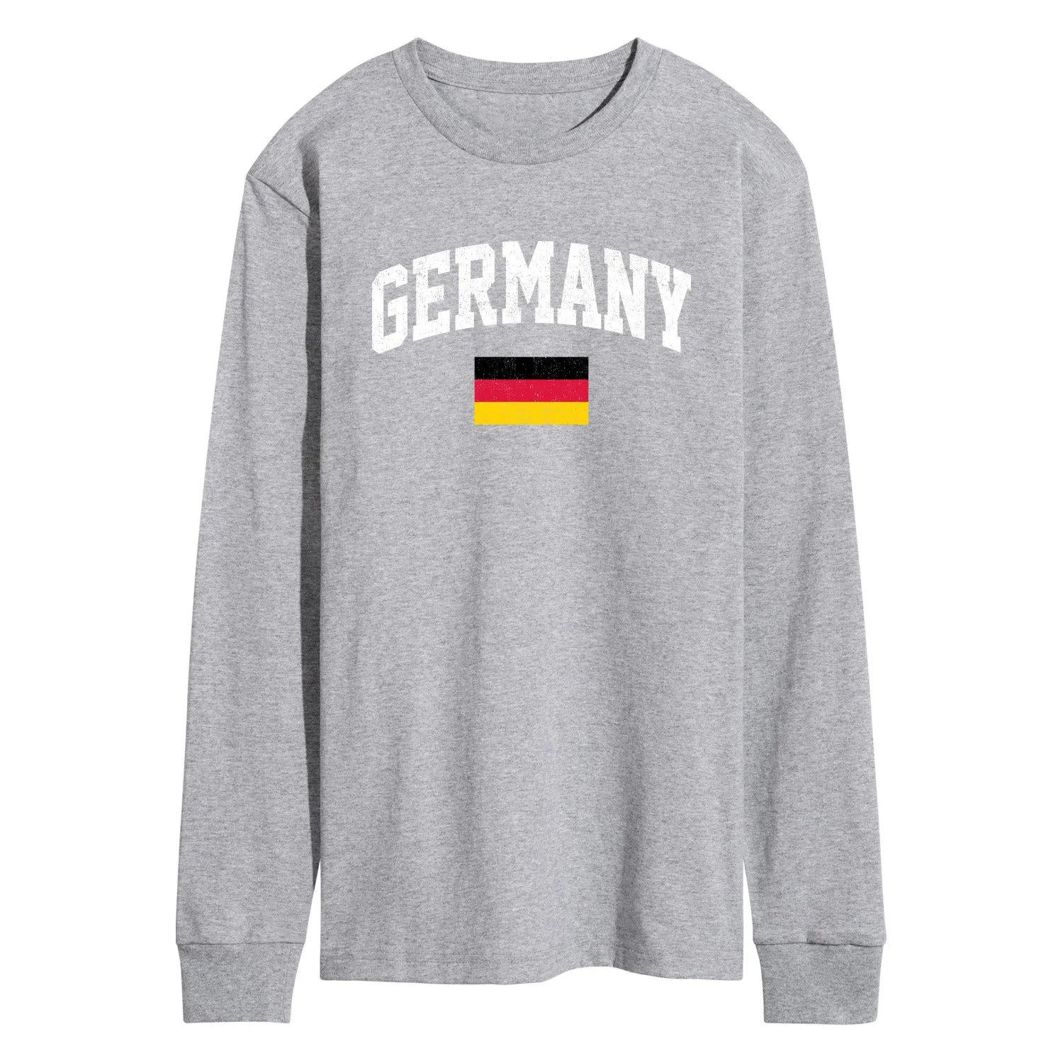 Instant Message - Germany Flag - Men's Long Sleeve T-Shirt sold by Zulily