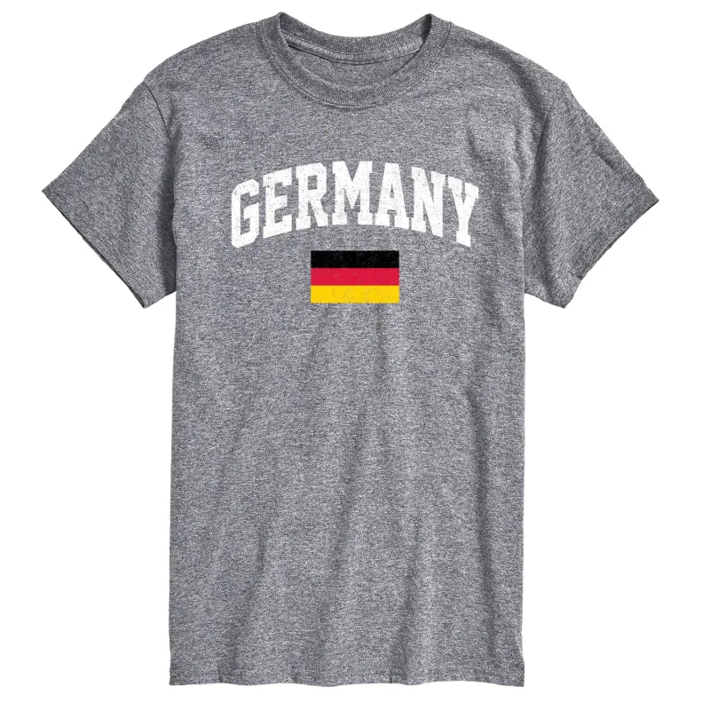 Instant Message - Germany Flag - Men's Short Sleeve Graphic T-Shirt sold by Zulily