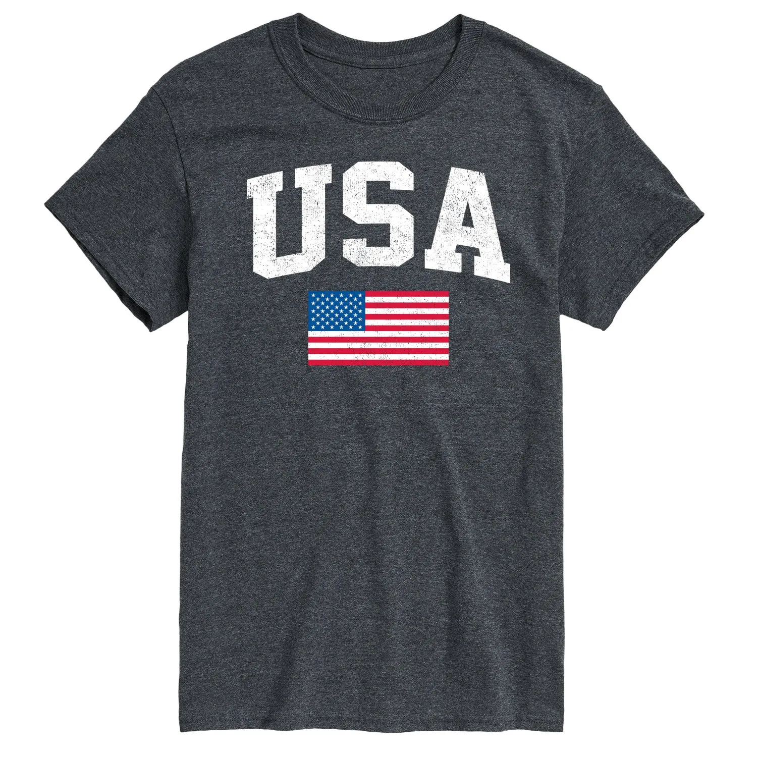 Instant Message - USA American Flag - Men's Short Sleeve Graphic T-Shirt sold by Zulily product image thumbnail 3