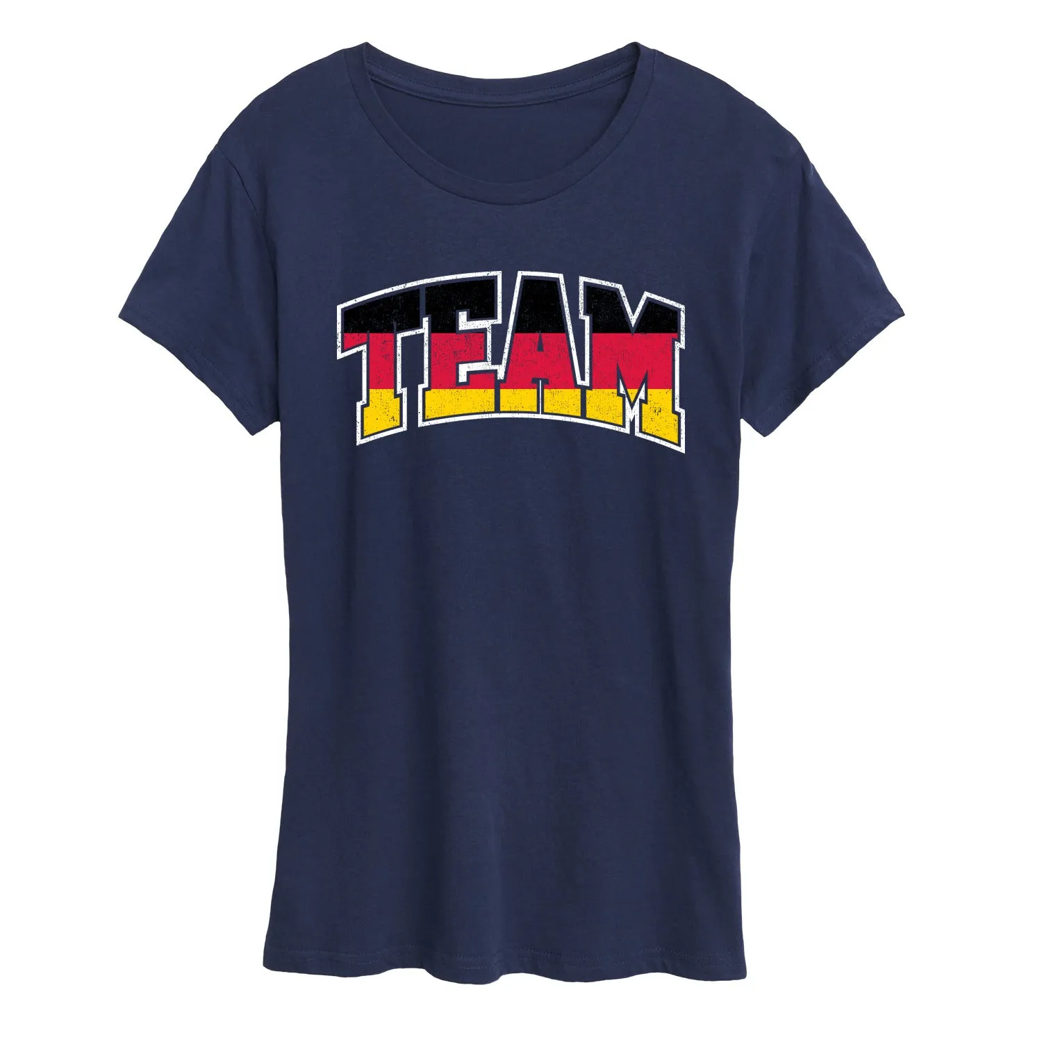 Instant Message - Team Germany - Sports - Women's Short Sleeve Graphic T-Shirt sold by Zulily product image thumbnail 3