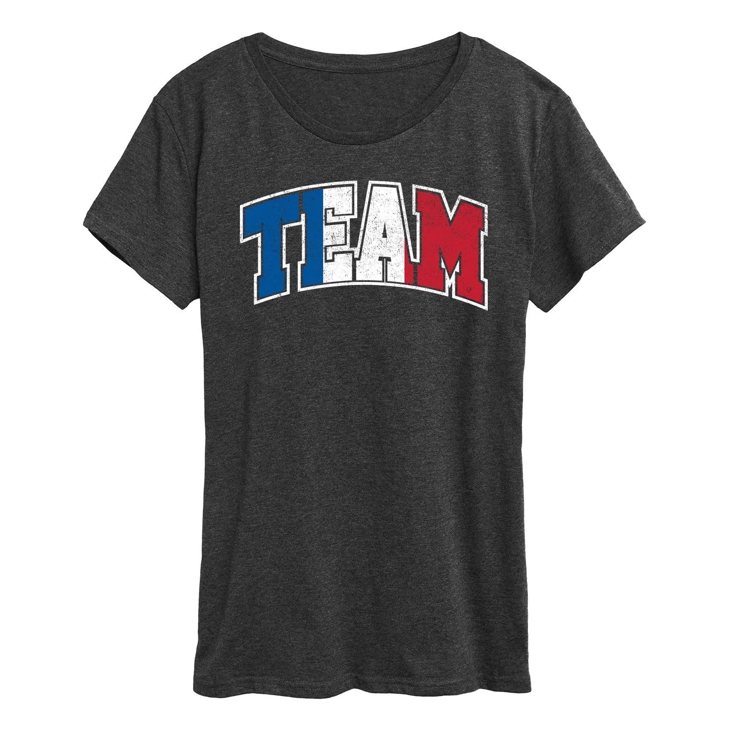 Instant Message - Team France - Sports - Women's Short Sleeve Graphic T-Shirt sold by Zulily product image thumbnail 2