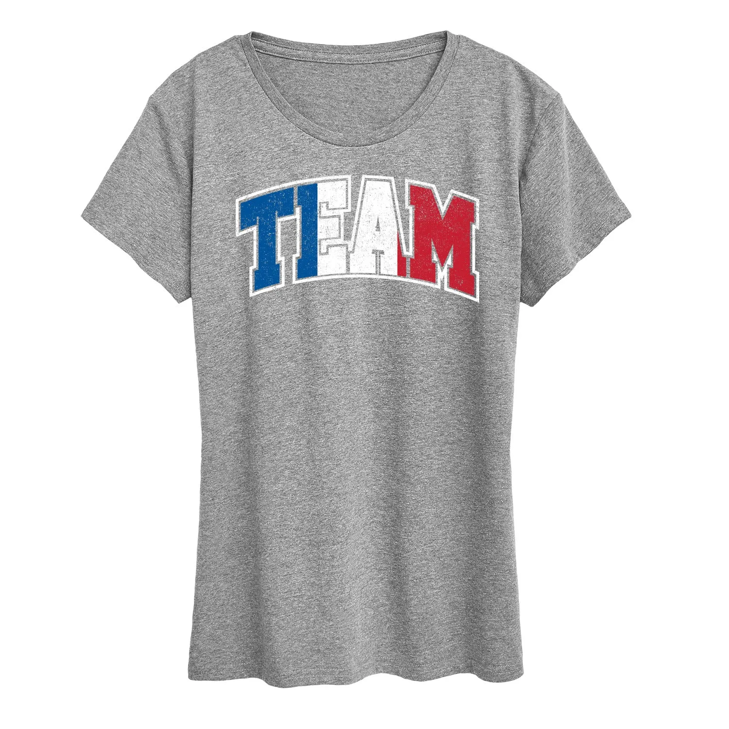 Instant Message - Team France - Sports - Women's Short Sleeve Graphic T-Shirt sold by Zulily product image thumbnail 3