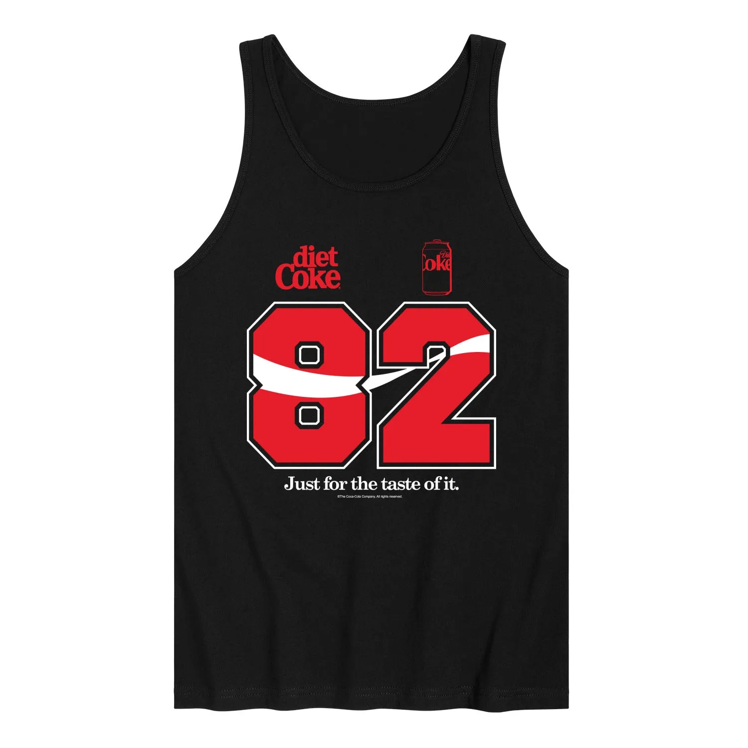 Coca-Cola - Diet Coke Jersey - Men's Sleeveless Graphic Tank sold by Zulily