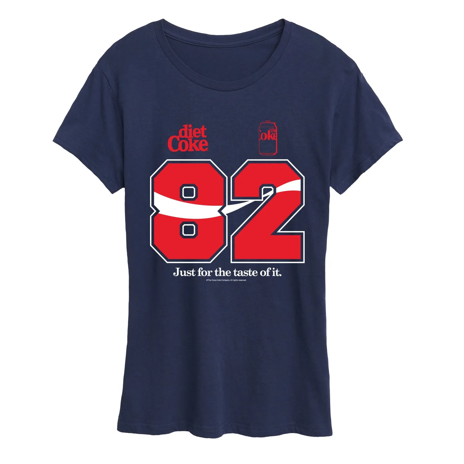 Coca-Cola - Diet Coke Jersey - Women's Short Sleeve Graphic T-Shirt sold by Zulily product image thumbnail 3