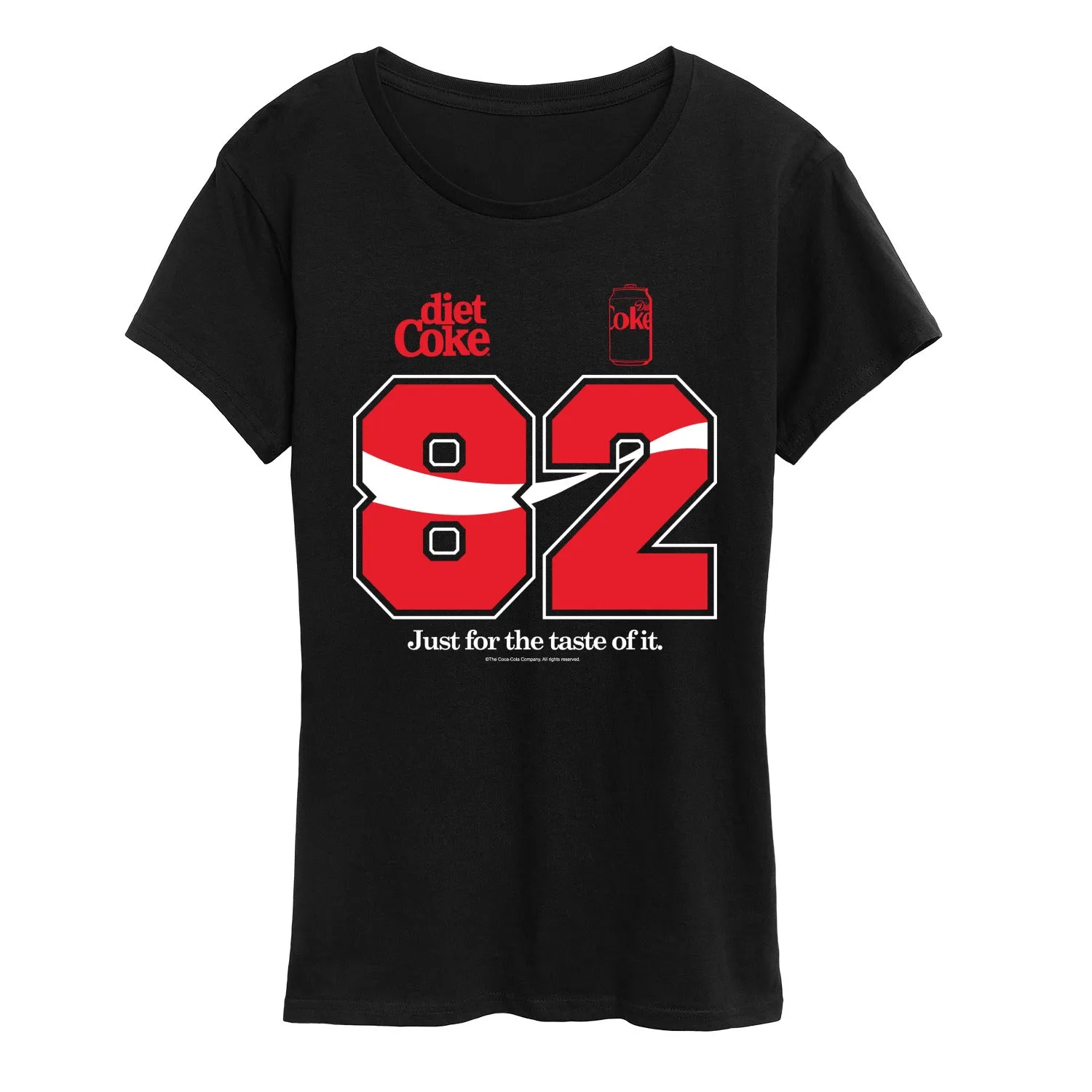 Coca-Cola - Diet Coke Jersey - Women's Short Sleeve Graphic T-Shirt sold by Zulily