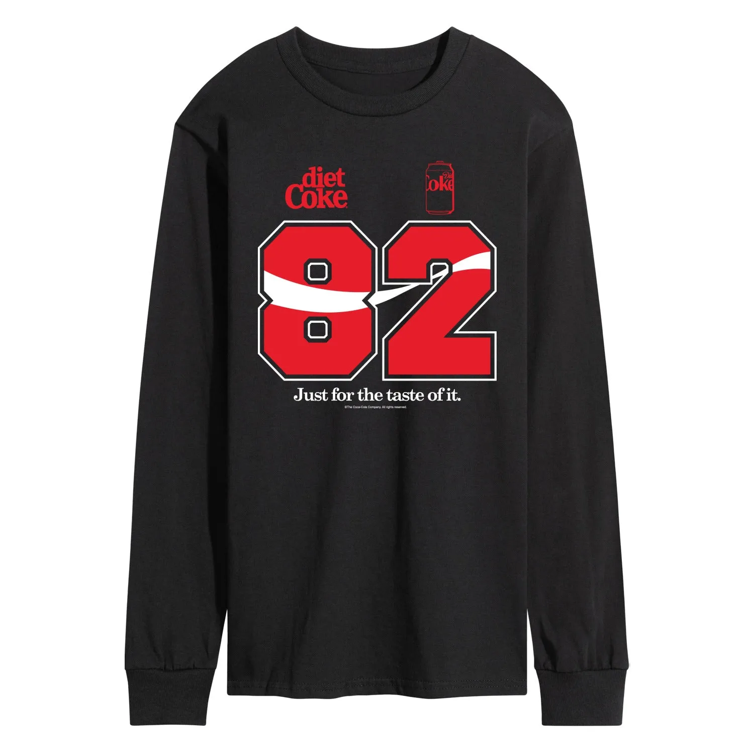 Coca-Cola - Diet Coke Jersey - Men's Long Sleeve Graphic T-Shirt sold by Zulily