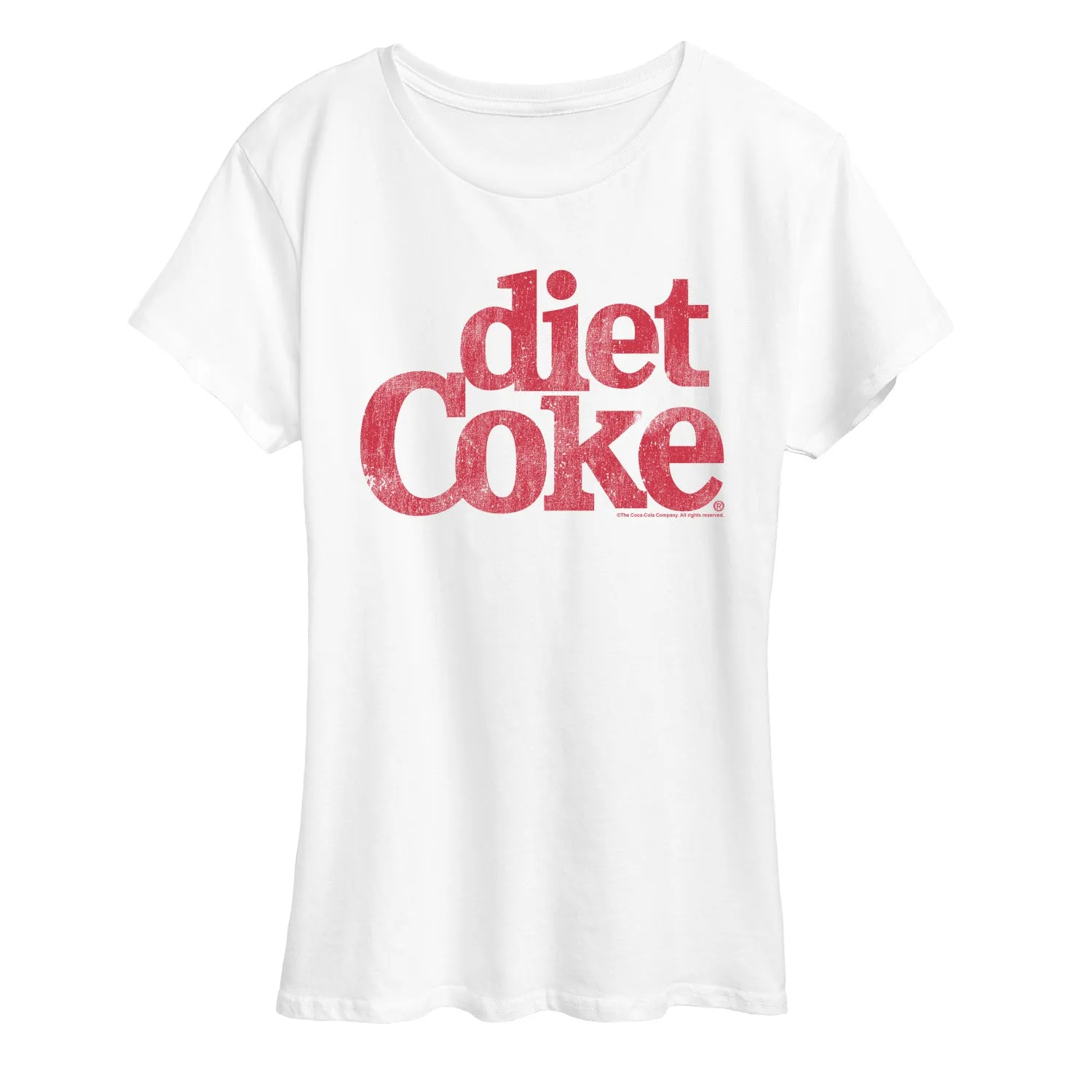 Coca-Cola - Diet Coke Logo - Women's Short Sleeve Graphic T-Shirt sold by Zulily product image thumbnail 3