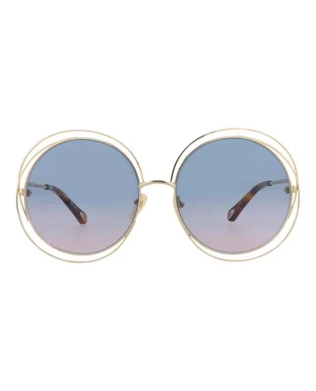 Chloé Round-Frame Metal Sunglasses sold by Zulily