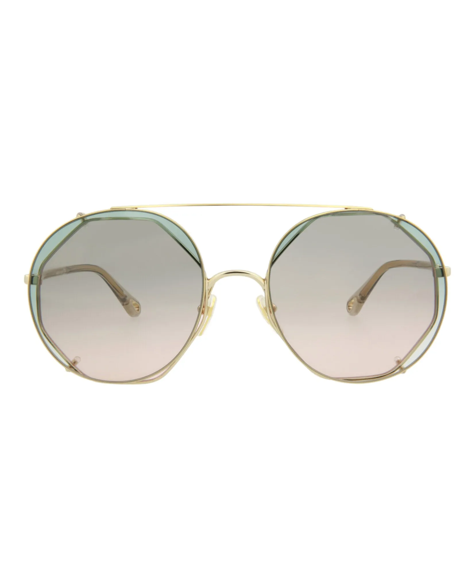 Chloé Round-Frame Metal Sunglasses sold by Zulily