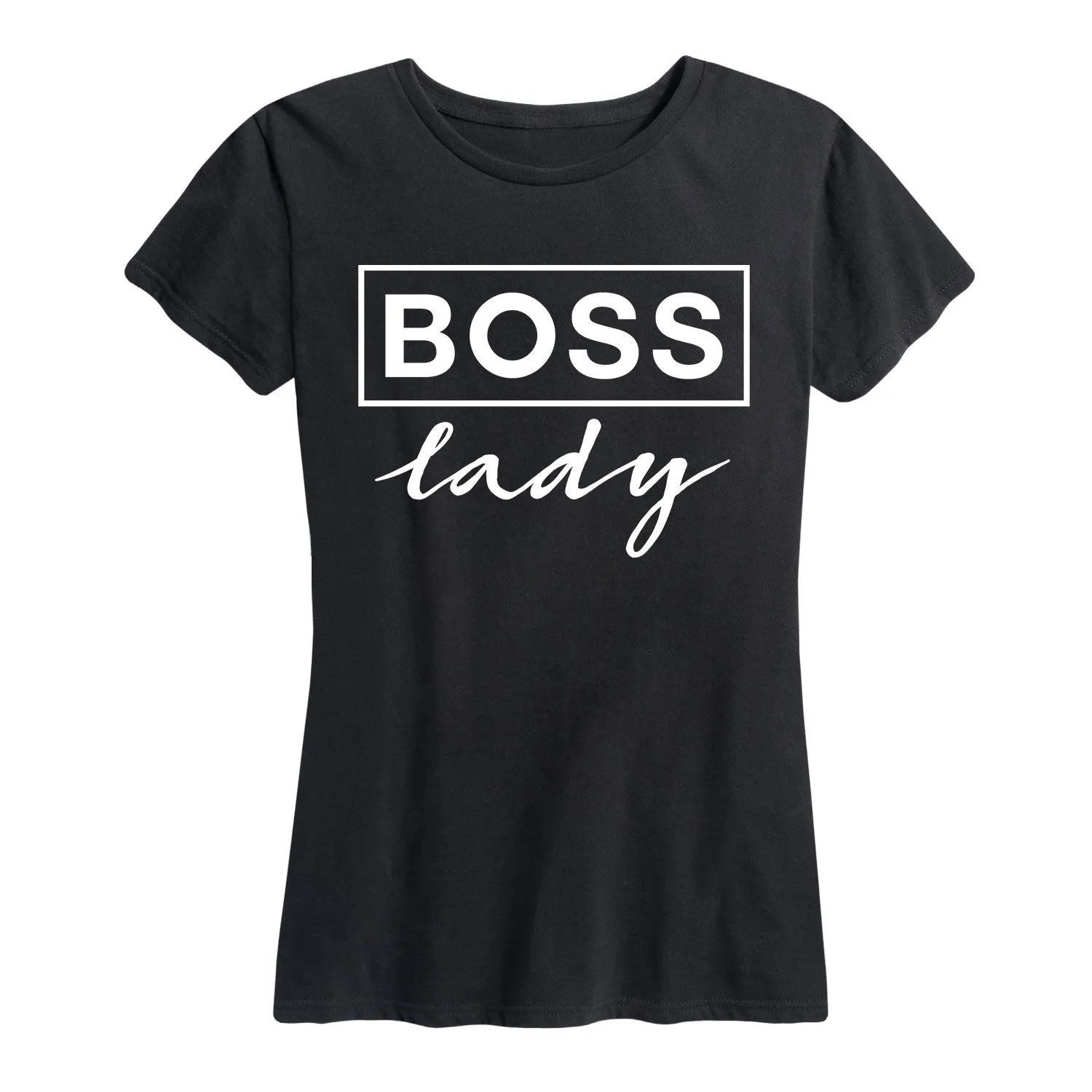 Instant Message - Boss Lady - Women's Short Sleeve Graphic T-shirt sold by Zulily