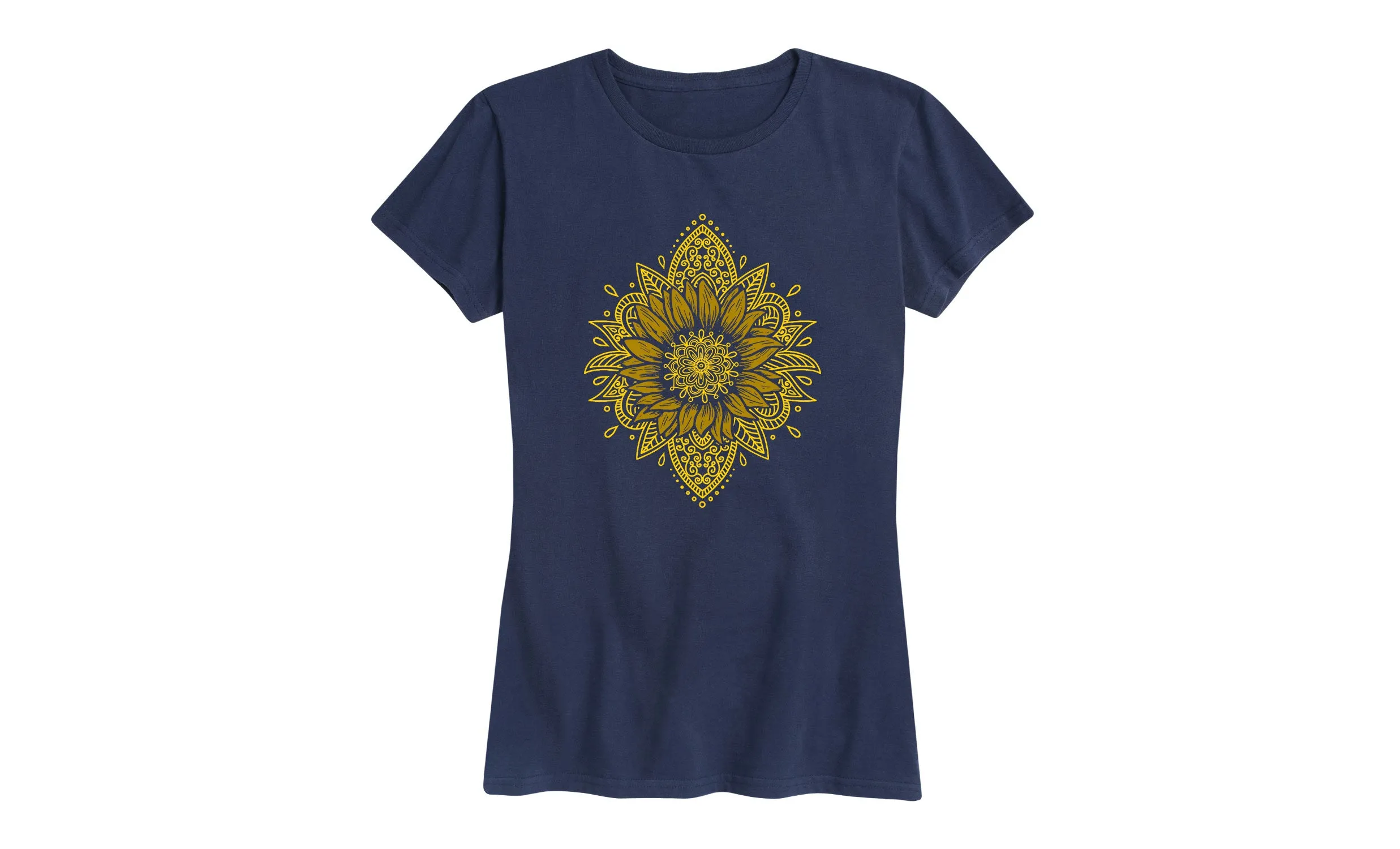 Instant Message - Sunflower Henna - Women's Short Sleeve Graphic T-shirt sold by Zulily product image thumbnail 4