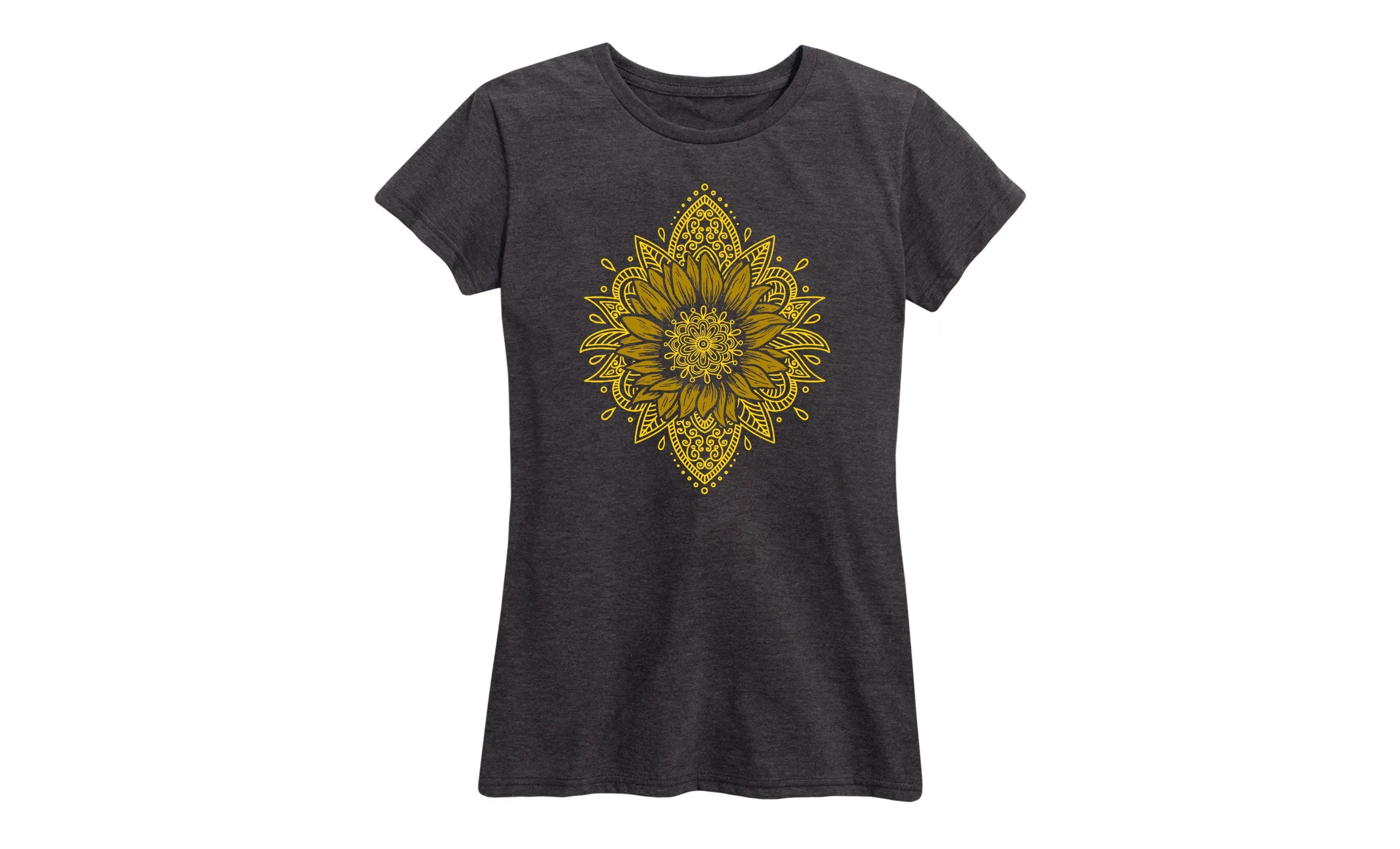 Instant Message - Sunflower Henna - Women's Short Sleeve Graphic T-shirt sold by Zulily product image thumbnail 2