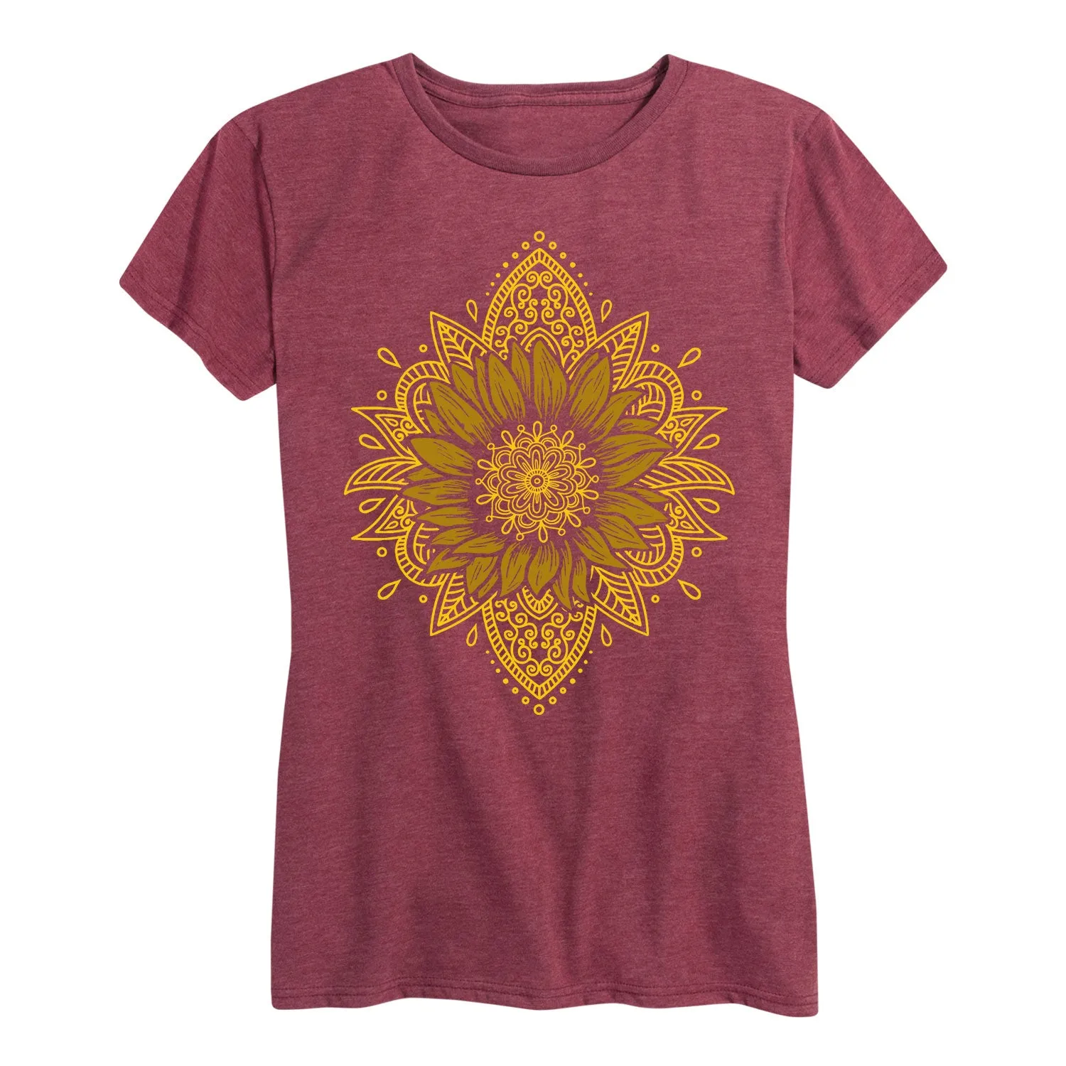 Instant Message - Sunflower Henna - Women's Short Sleeve Graphic T-shirt sold by Zulily product image thumbnail 3