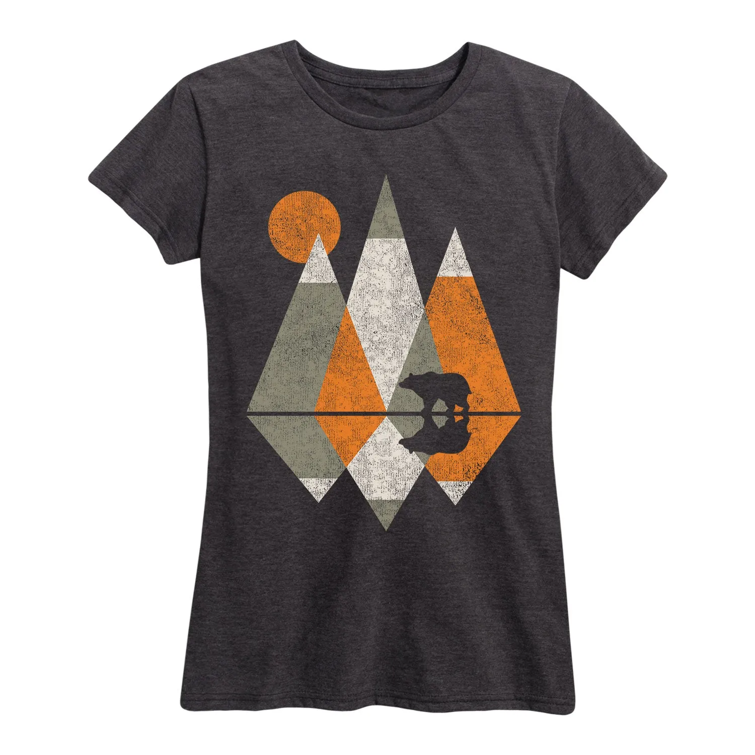 Instant Message - Geo Mountains - Women's Short Sleeve Graphic T-shirt sold by Zulily product image thumbnail 2