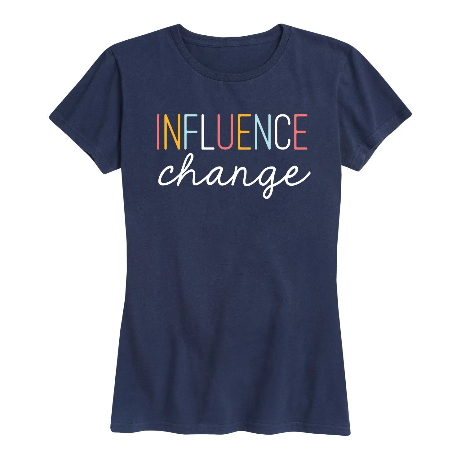 Instant Message - Influence Change - Women's Short Sleeve Graphic T-shirt sold by Zulily product image thumbnail 4