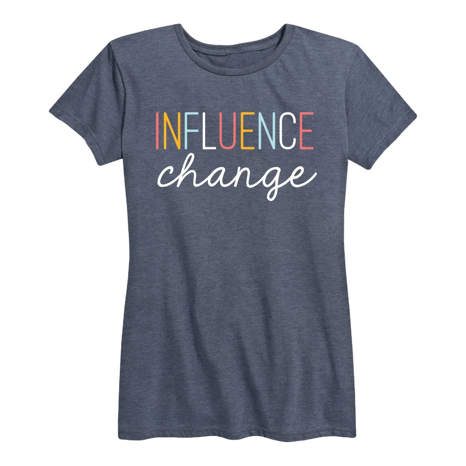 Instant Message - Influence Change - Women's Short Sleeve Graphic T-shirt sold by Zulily product image thumbnail 2