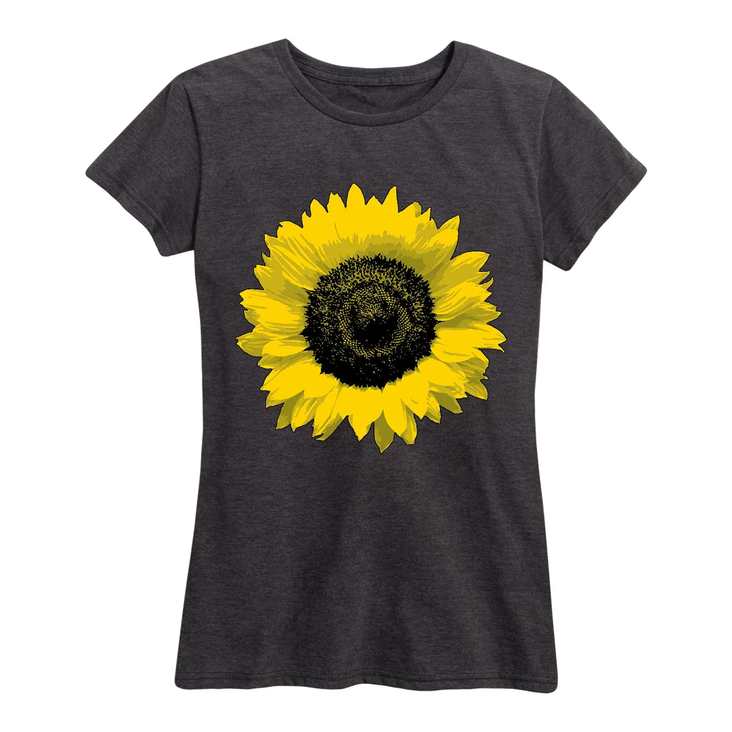 Instant Message - Large Sunflower - Women's Short Sleeve Graphic T-shirt sold by Zulily product image thumbnail 2