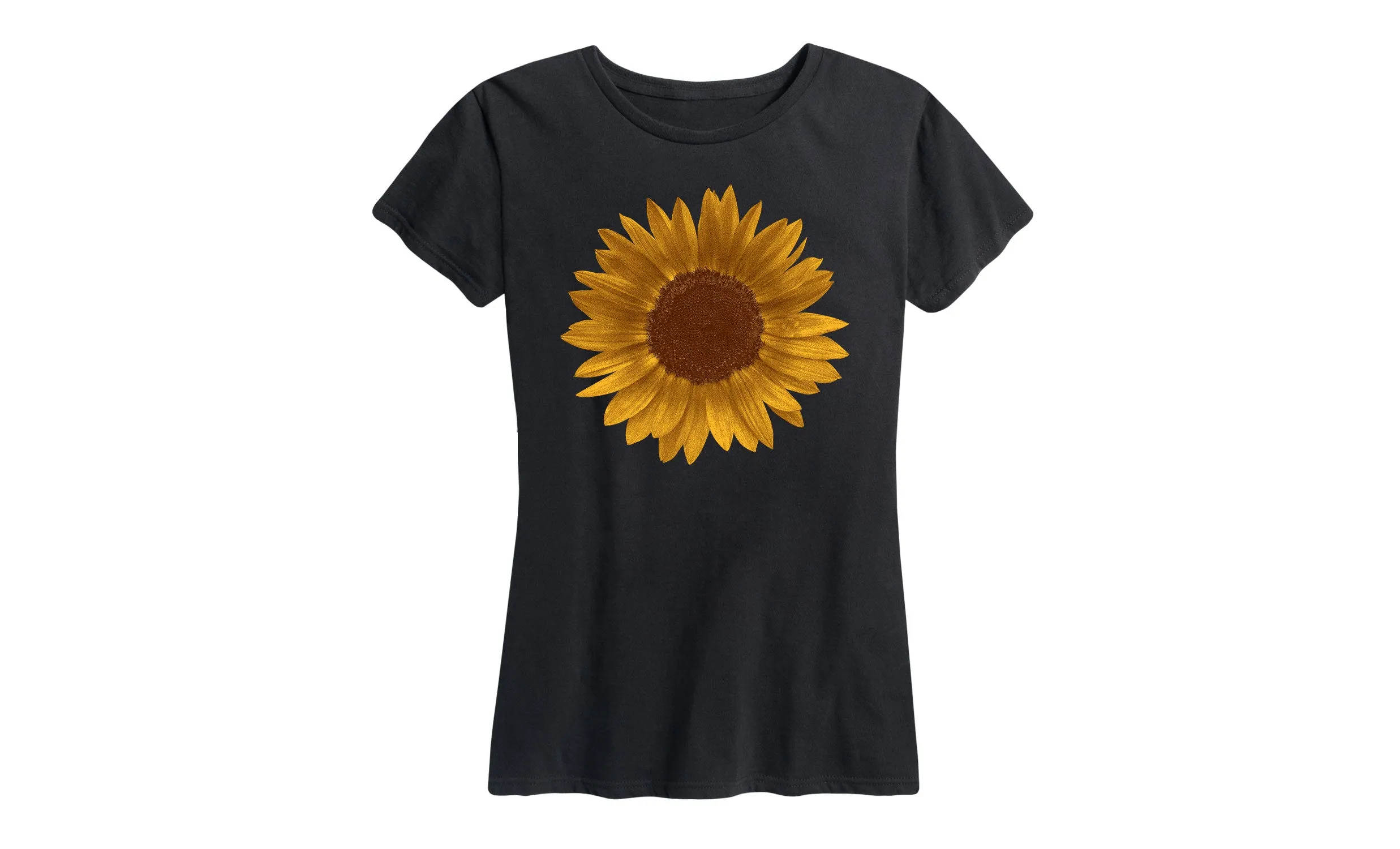 Instant Message - Sunflower - Women's Short Sleeve Graphic T-shirt sold by Zulily